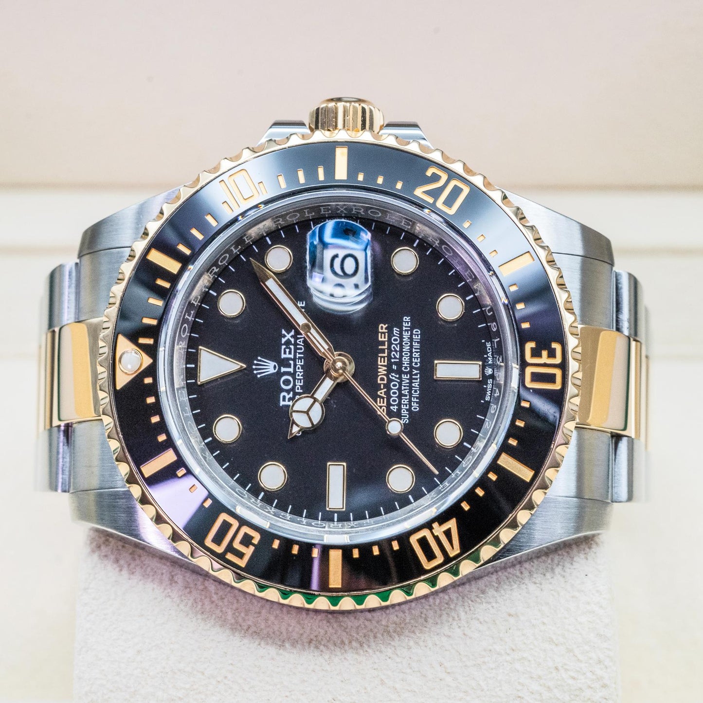 Rolex Sea-Dweller 126603 43mm Two-Tone Yellow Gold Black Dial Box Papers 2021