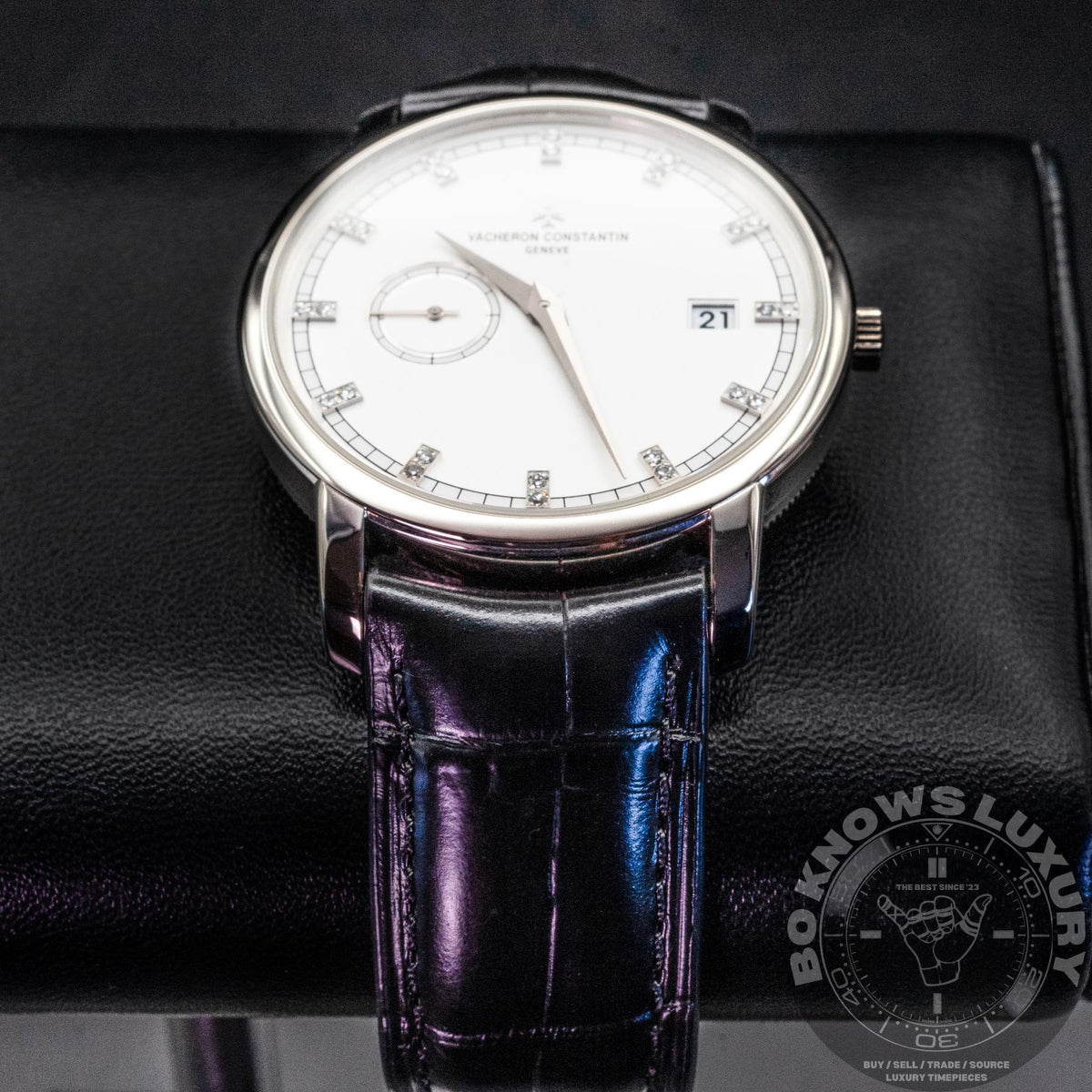 Vacheron Constantin Traditionnelle 87172/000G 38mm White Gold Box Papers 2013