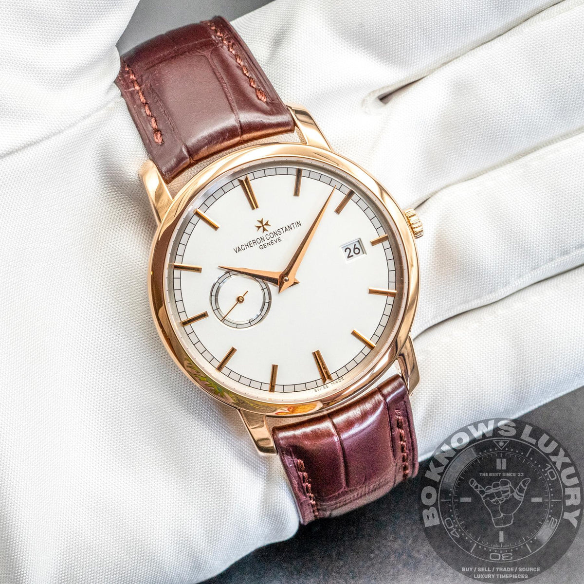 Vacheron Constantin Traditionnelle 87172/000R-9302 38mm Rose Gold Box Papers