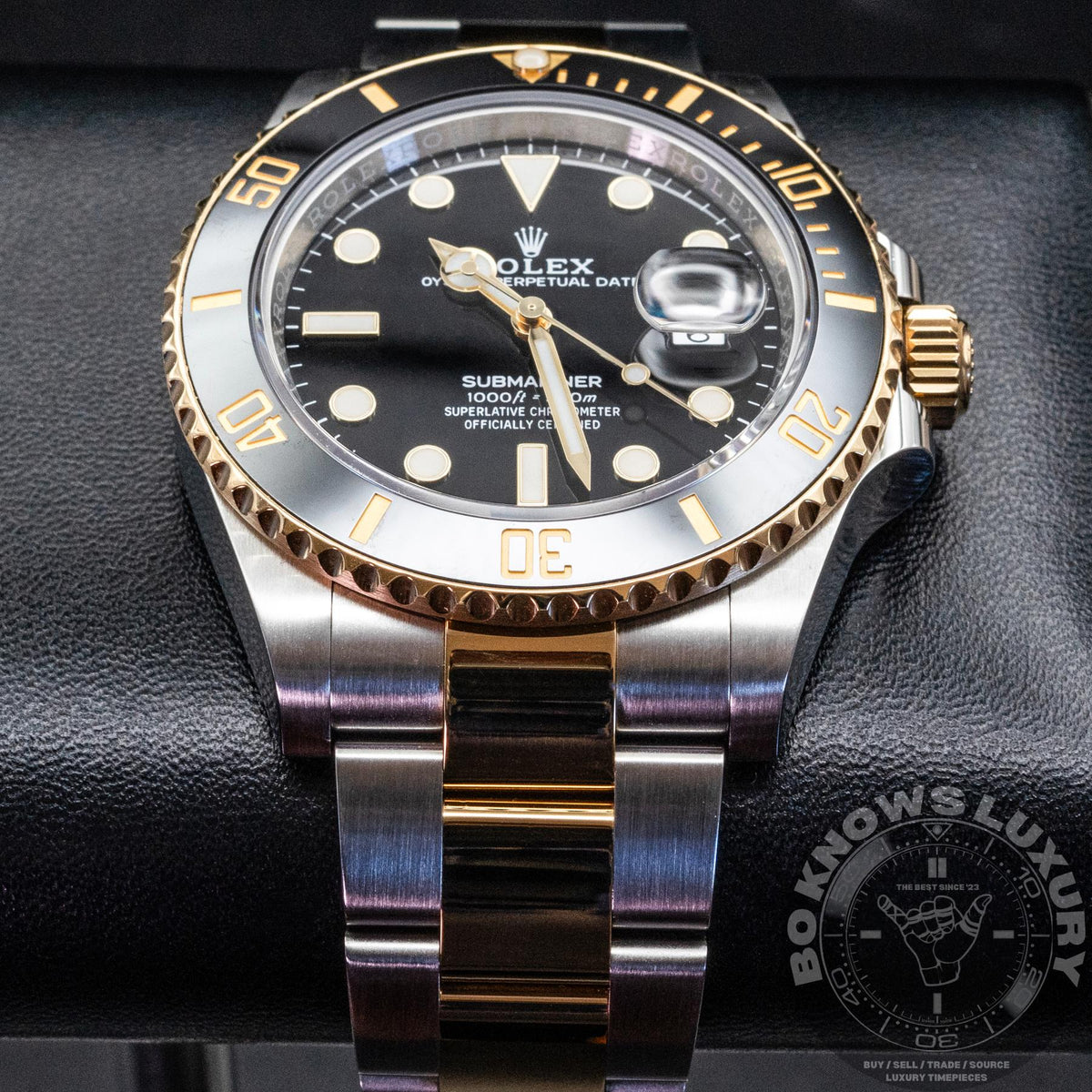 Rolex Submariner Date 126613LN 41mm Two Tone Gold Steel Black Box Papers 2022