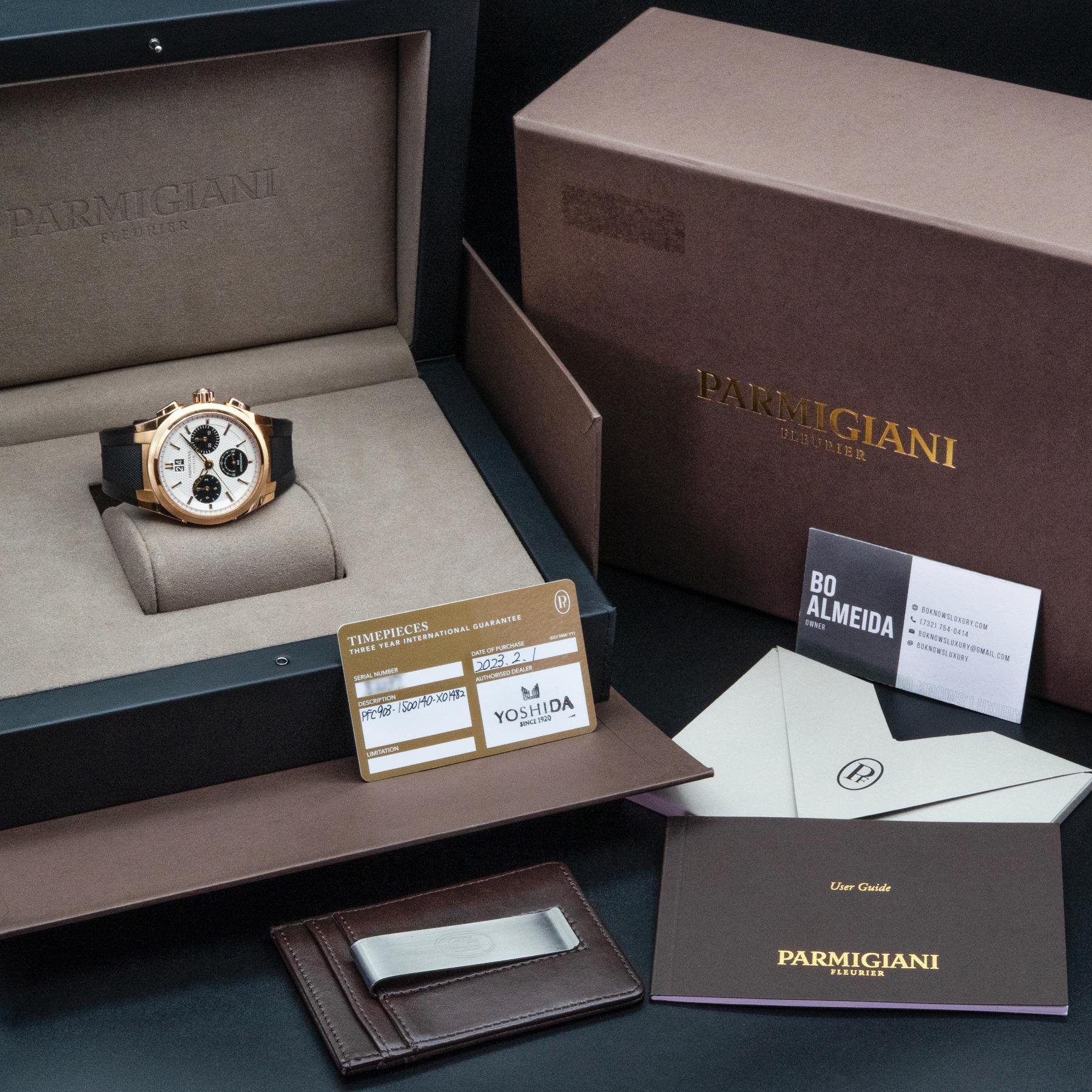 Parmigiani Fleurier Tondagraph GT Chronograph PFC903-1500/40 2023 Box & Papers