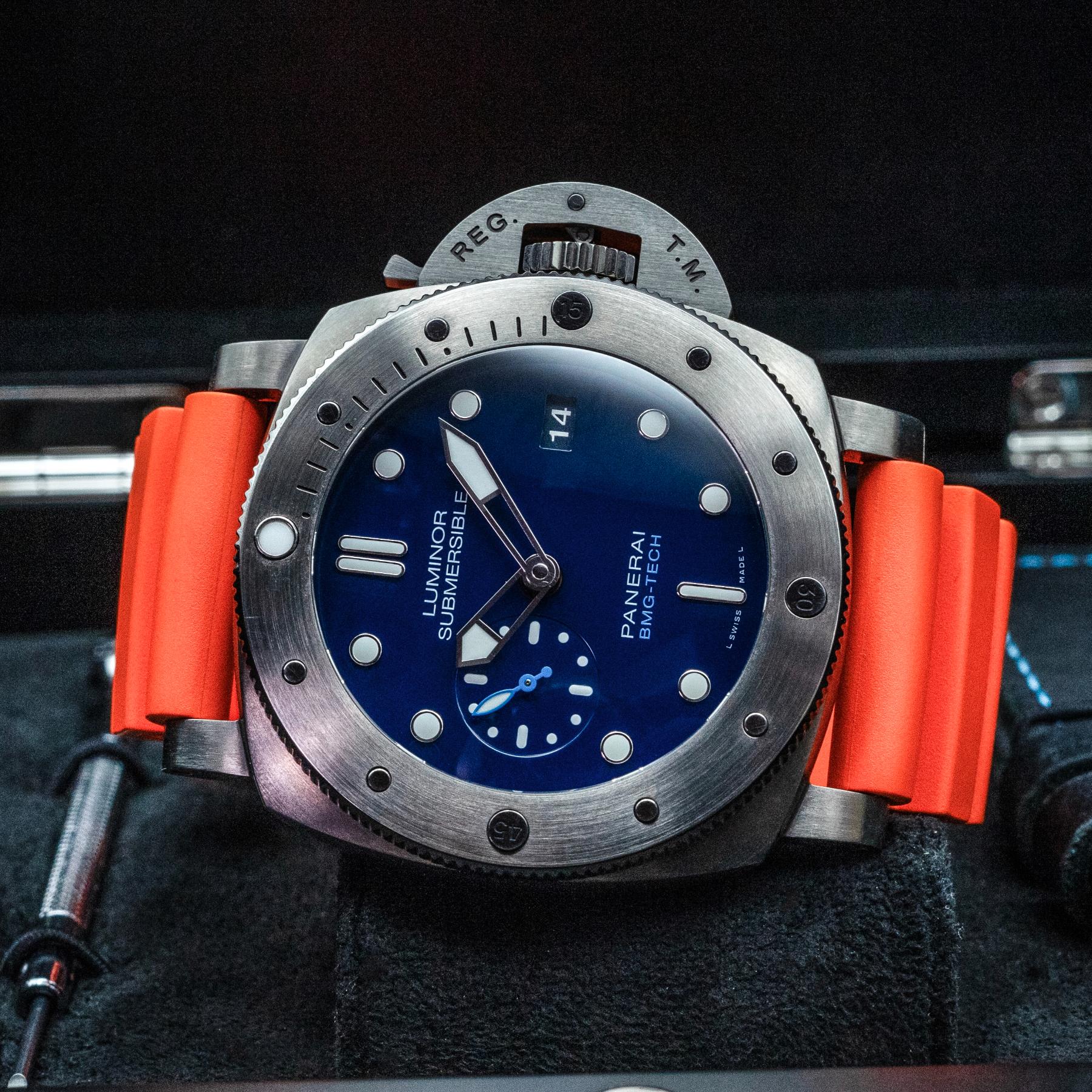 Panerai Submersible BMG-Tech PAM00692 47mm Blue Dial Box Papers 2019