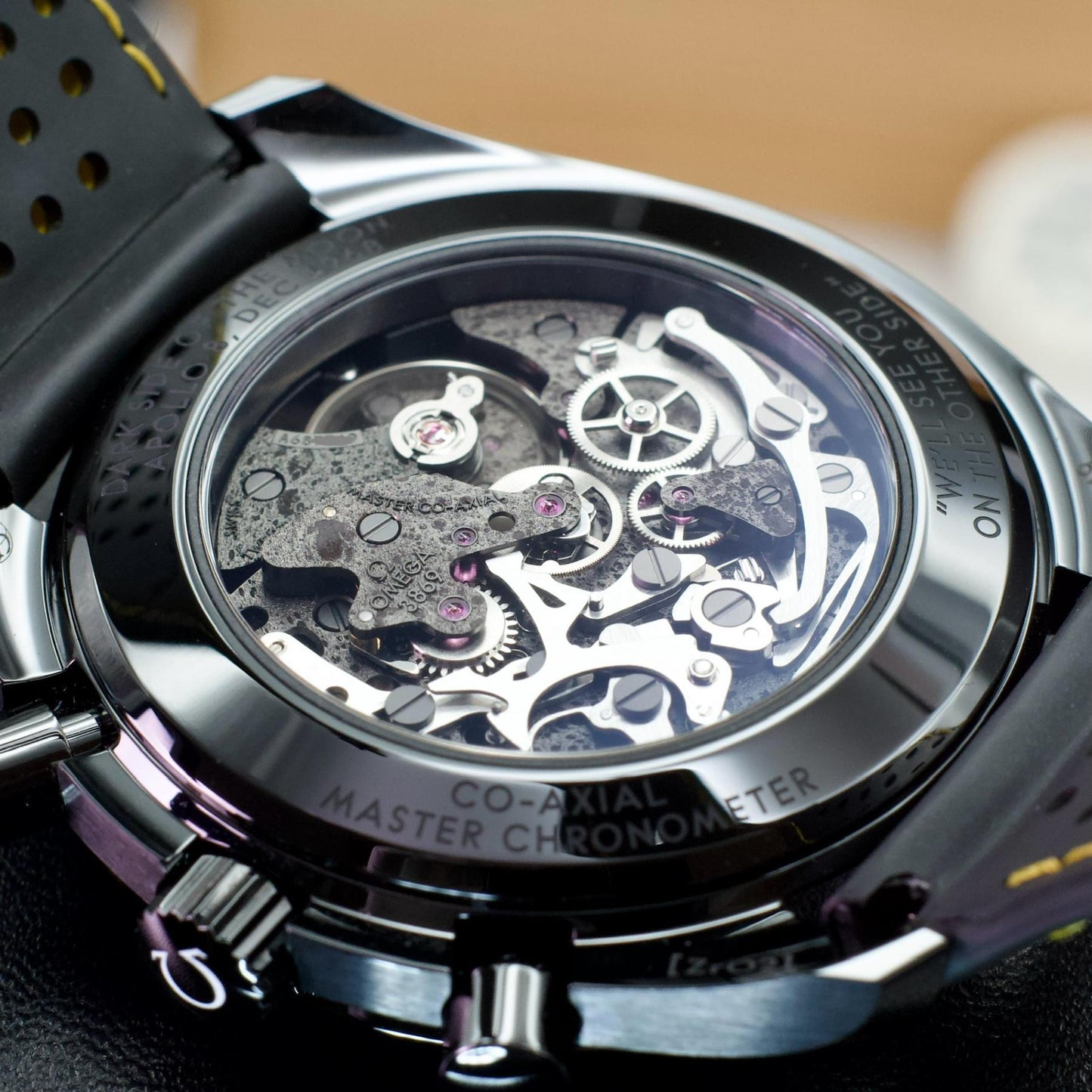 Omega Speedmaster Dark Side Moon Apollo 8 44mm Ceramic Box Papers 2024