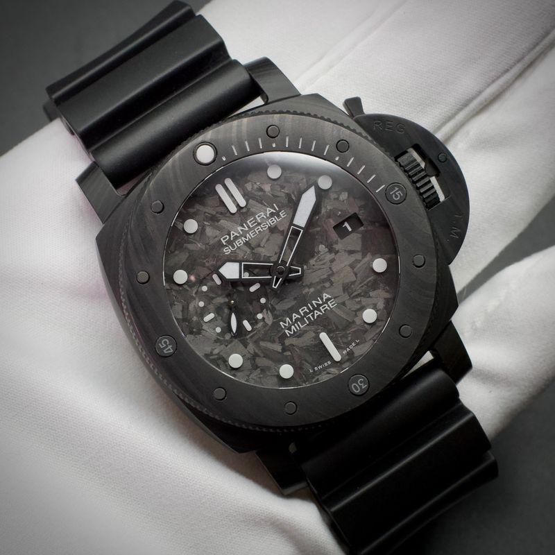 Panerai PAM02979 Submersible Marina Militare Carbotech 47mm 2024 Full Set