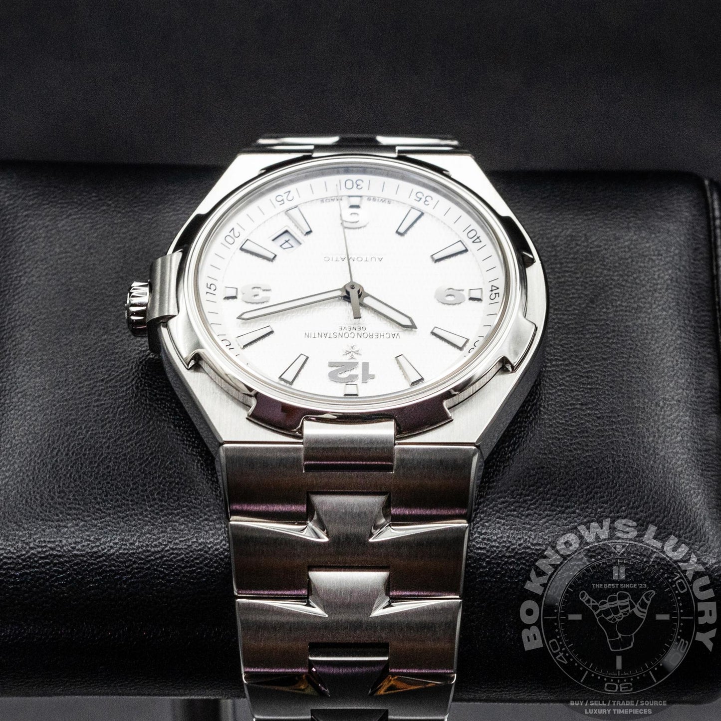 Vacheron Constantin Overseas 47040 B01A-9093 42mm Steel Silver Dial 2015