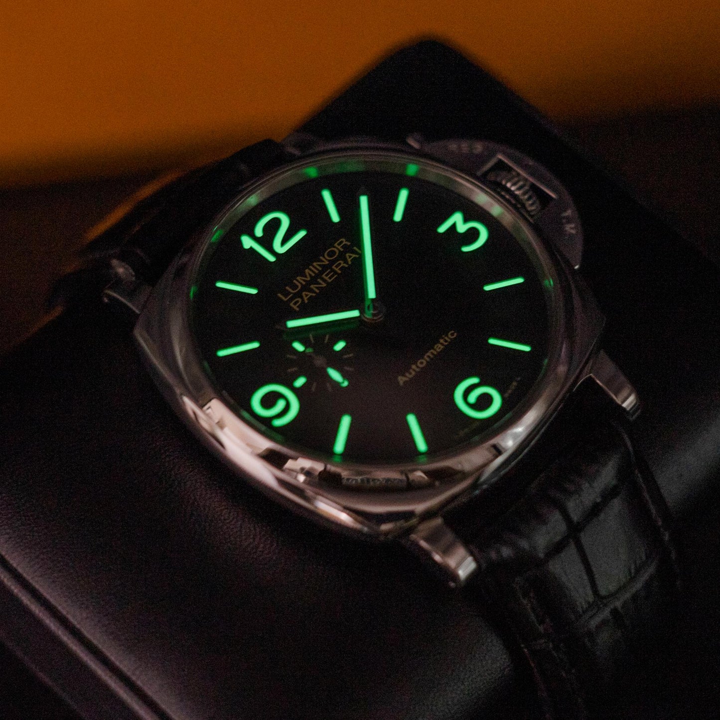 Panerai Luminor Due 3 Days Automatic PAM00674 45mm Black Dial Box Papers 2018