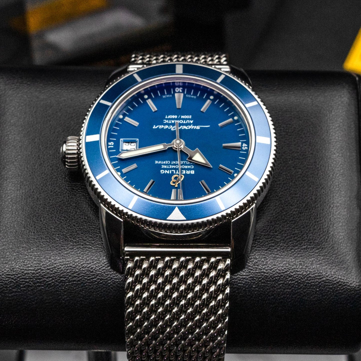 Breitling Superocean Heritage 42 A1732116 Blue Dia top
