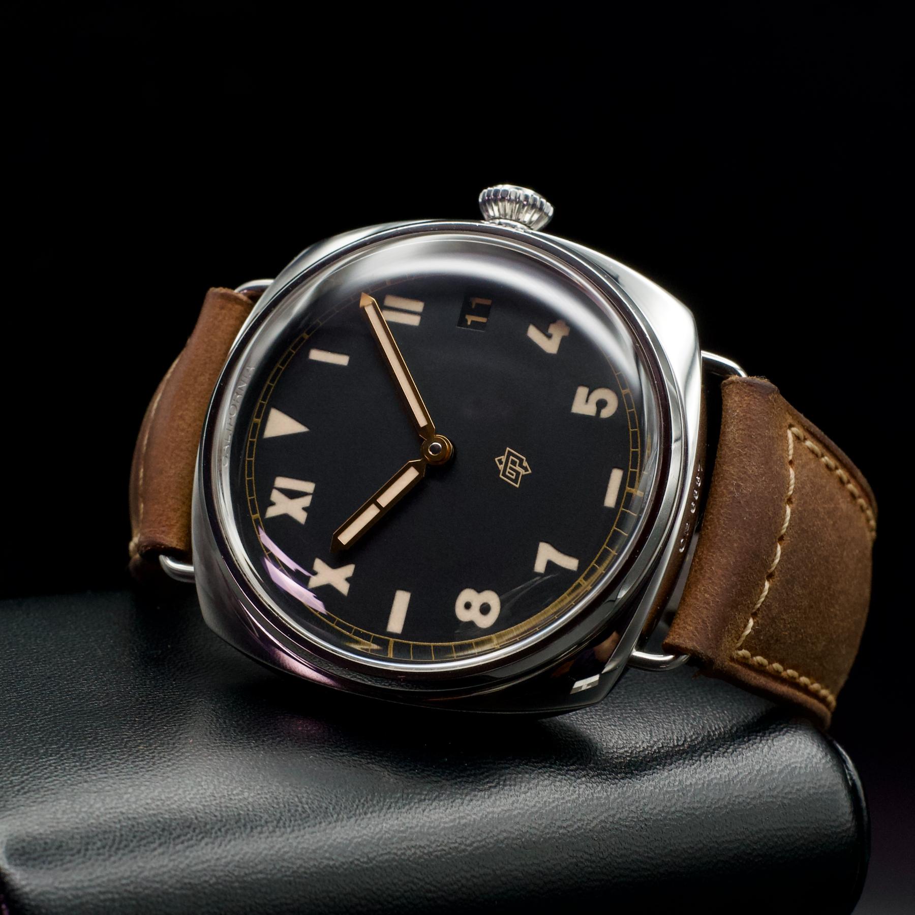 Panerai Radiomir California 3 Days Stainless Steel Black Dial Manual PAM00424