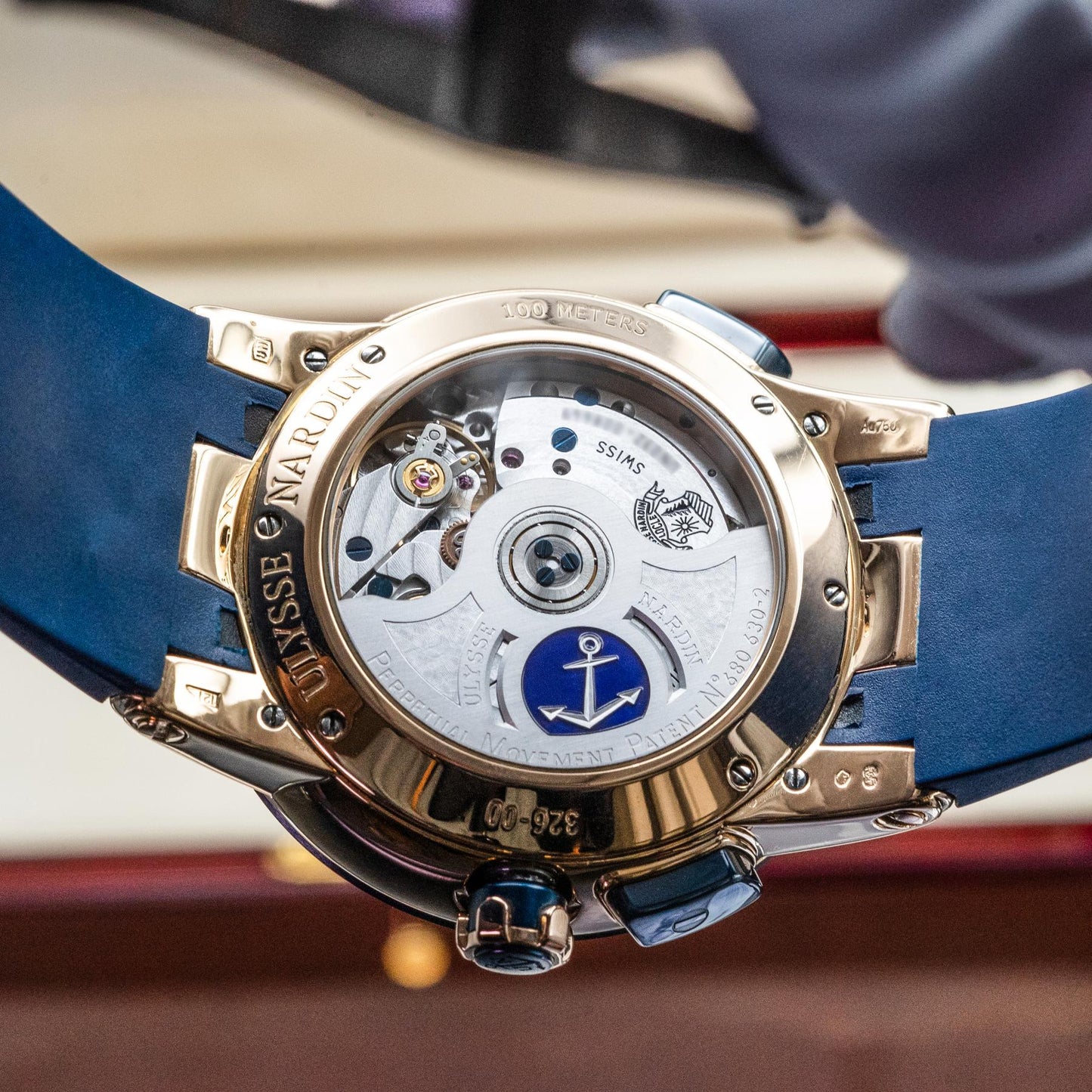 Ulysse Nardin El Toro GMT 326-00-3/BQ movement