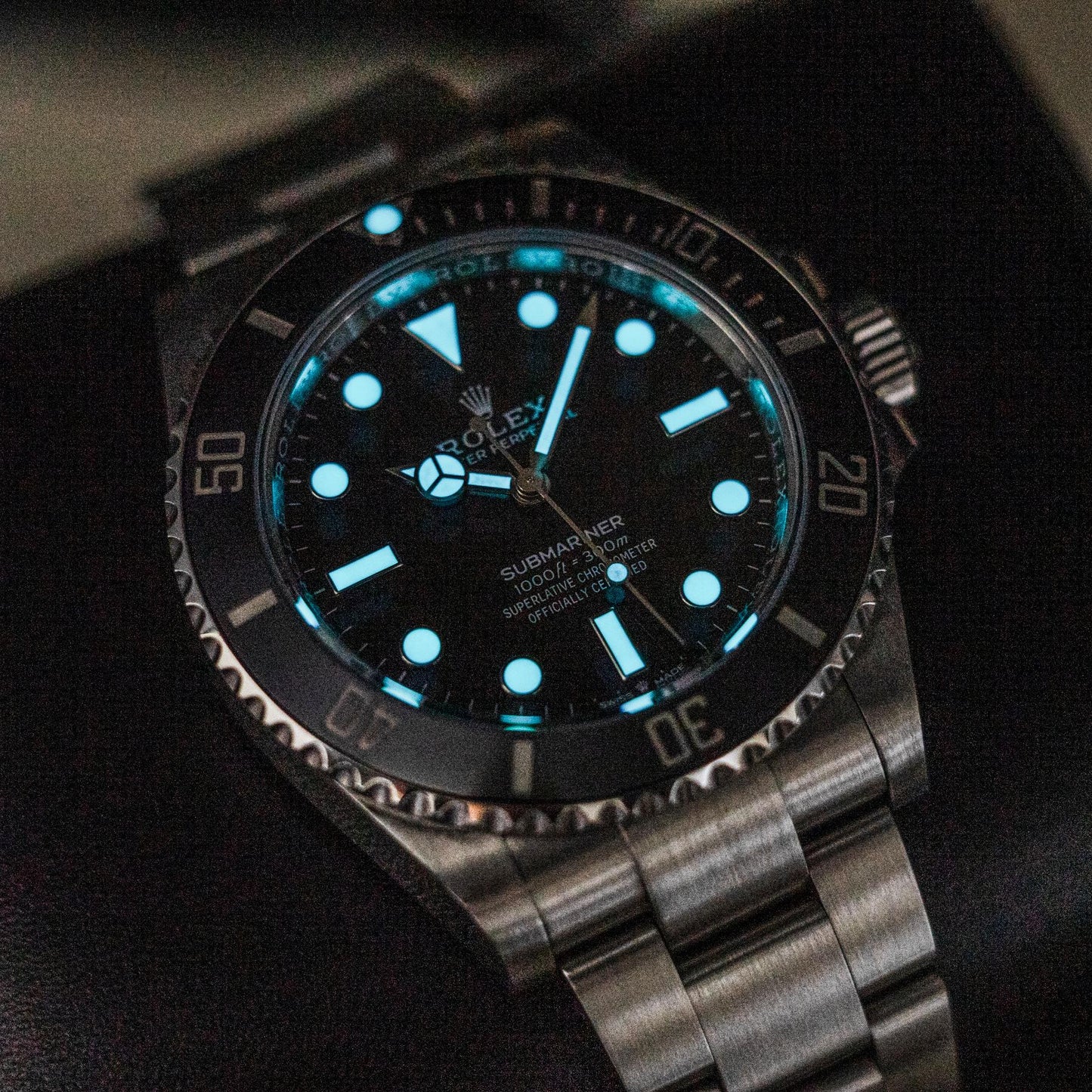 Rolex Submariner No Date 124060 41mm Lumes