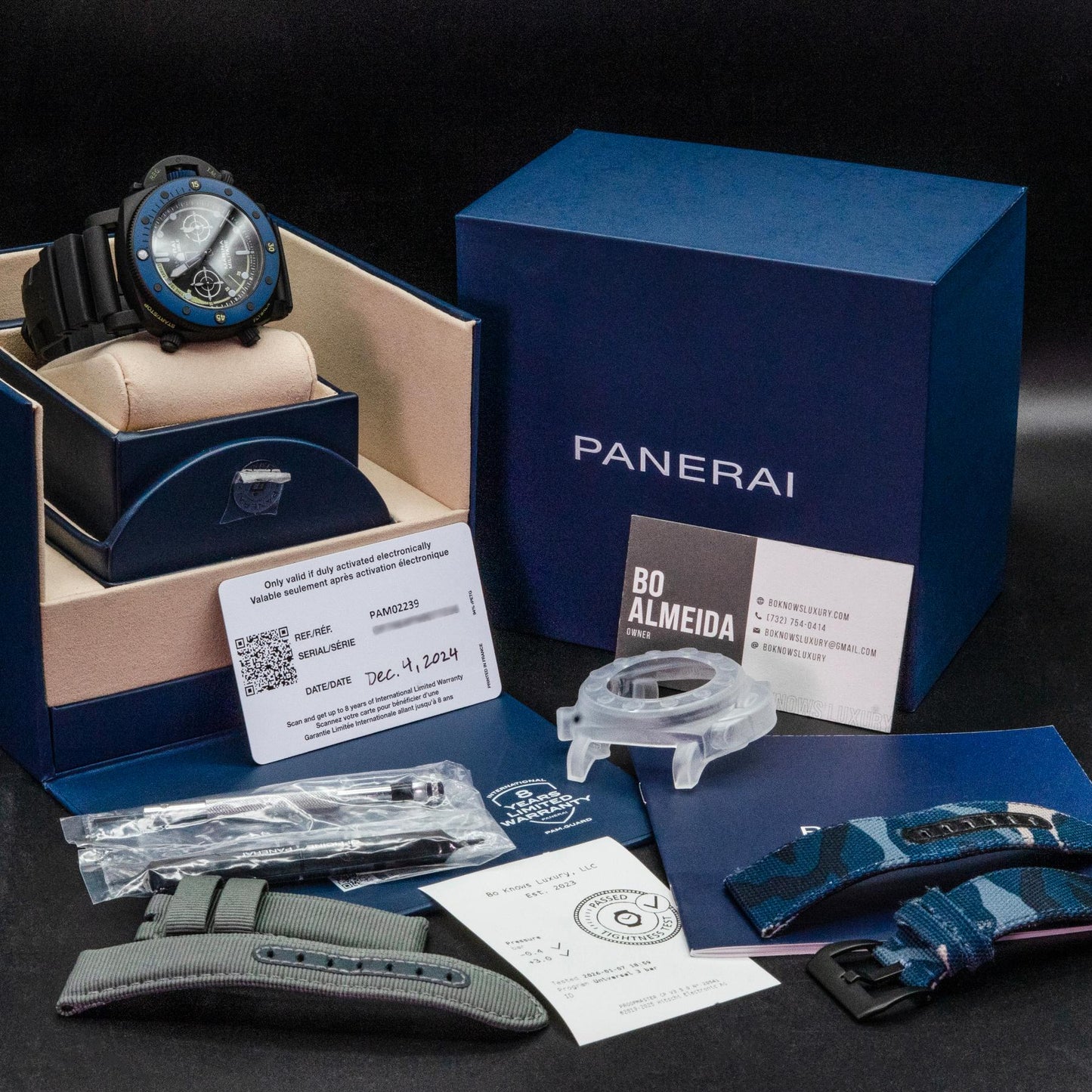 Panerai Submersible Forze Speciali PAM02239 47mm Titanium DLC 2024
