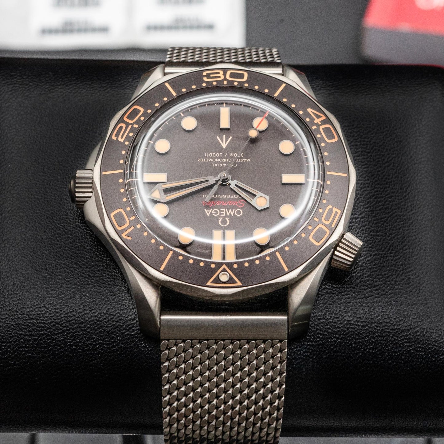 Omega Seamaster 007 No Time To Die 210.90.42.20.01.001 42mm Titanium Box Papers 2022