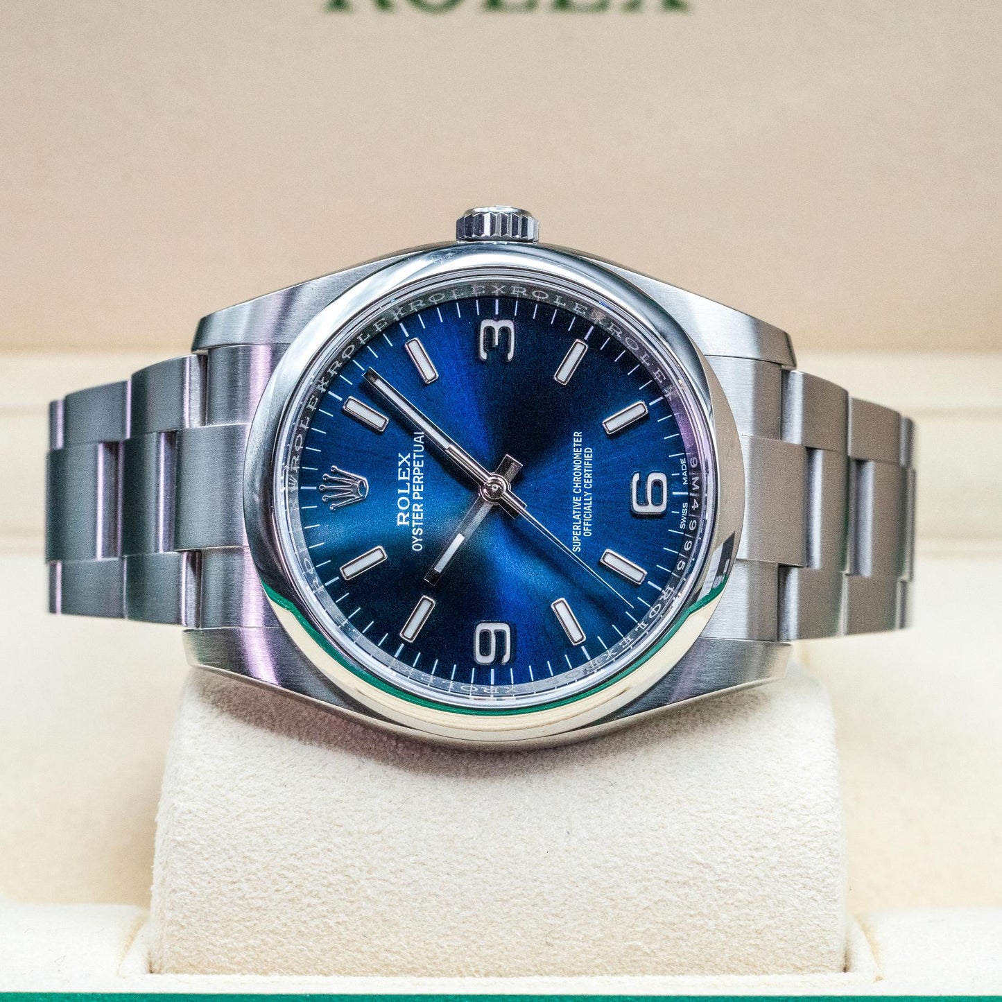 Rolex Oyster Perpetual 36 116000 Blue Dia