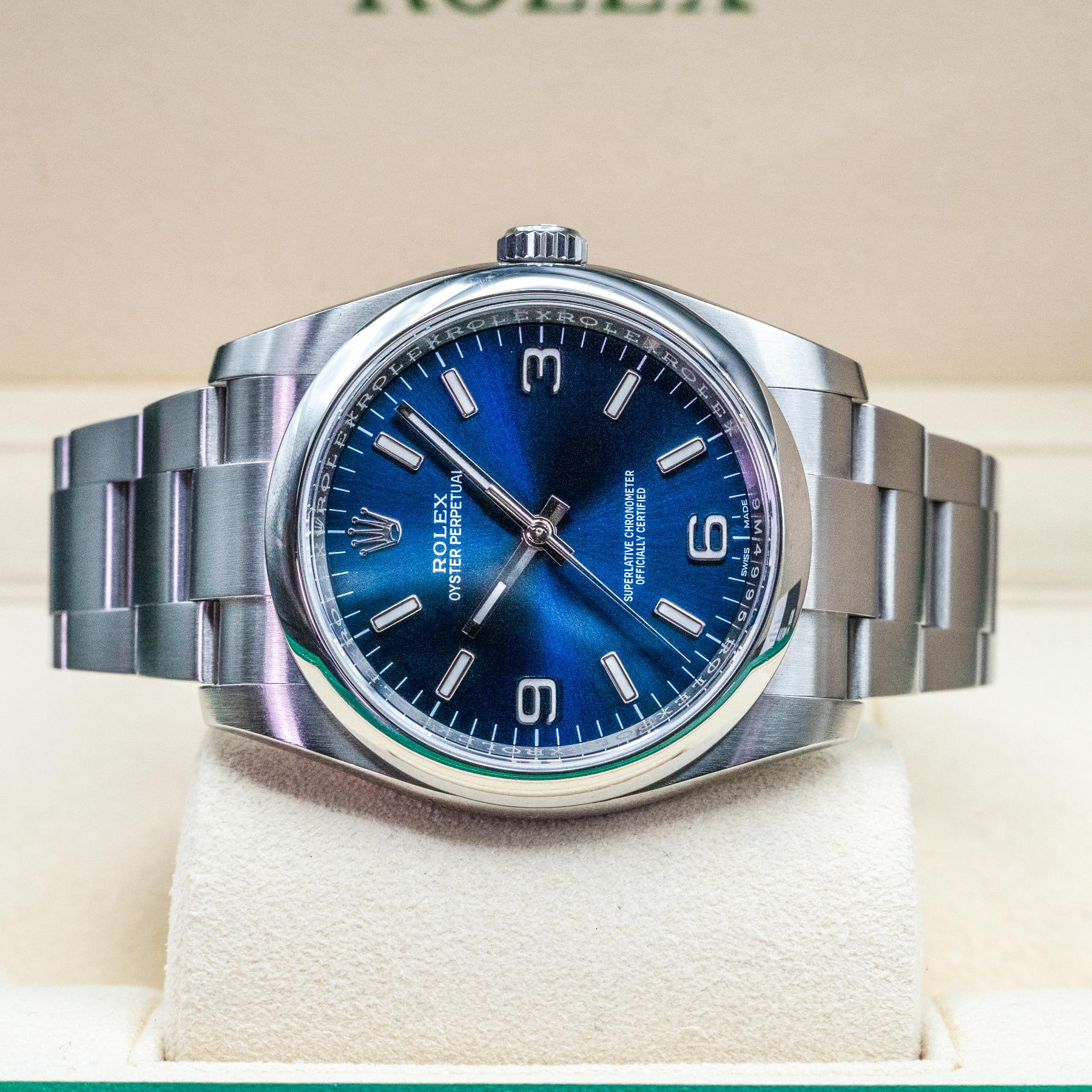 Rolex Oyster Perpetual 36 116000 Blue Dia