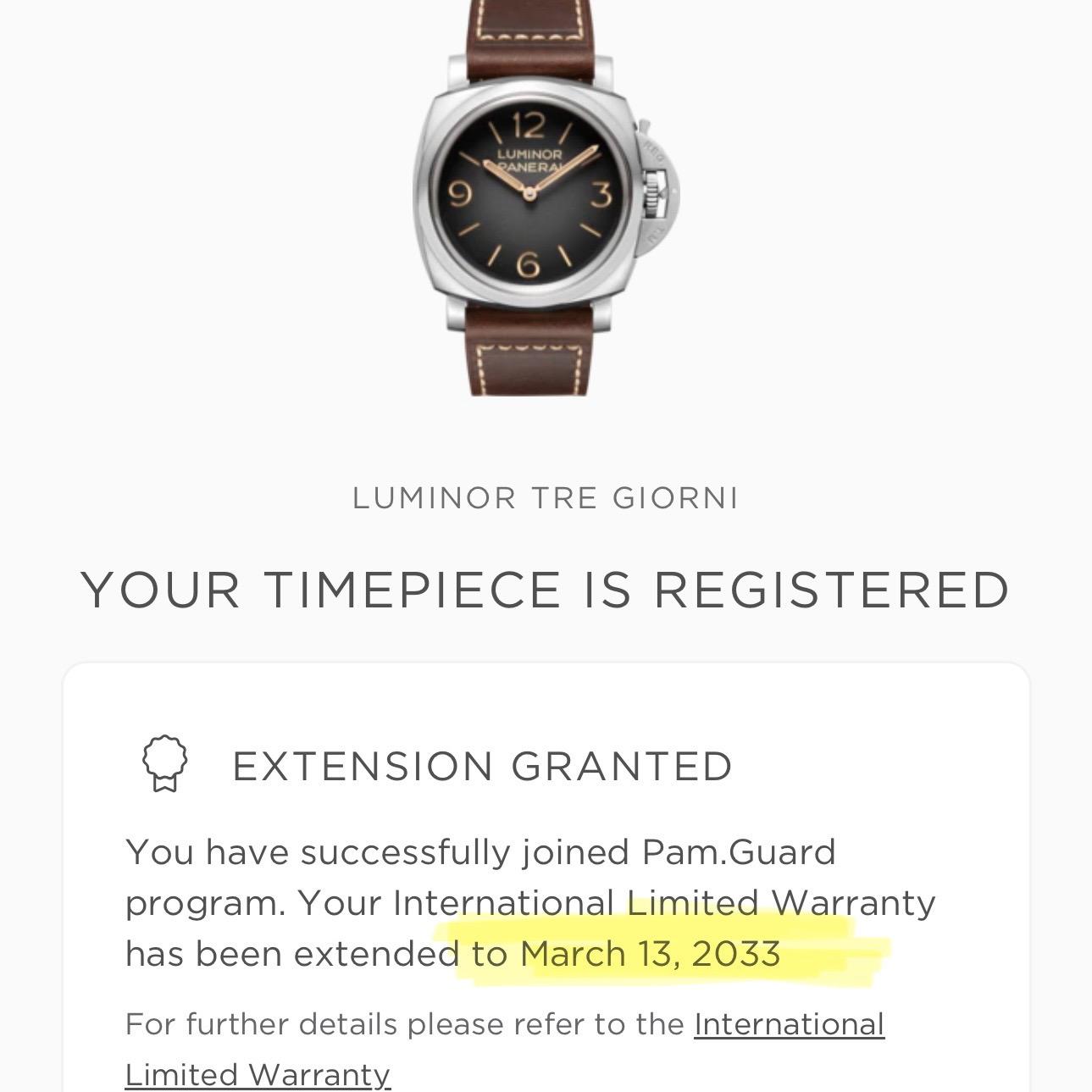 Panerai Luminor Tre Giorni Patina Stainless Steel Gradient Dial 47mm PAM01628