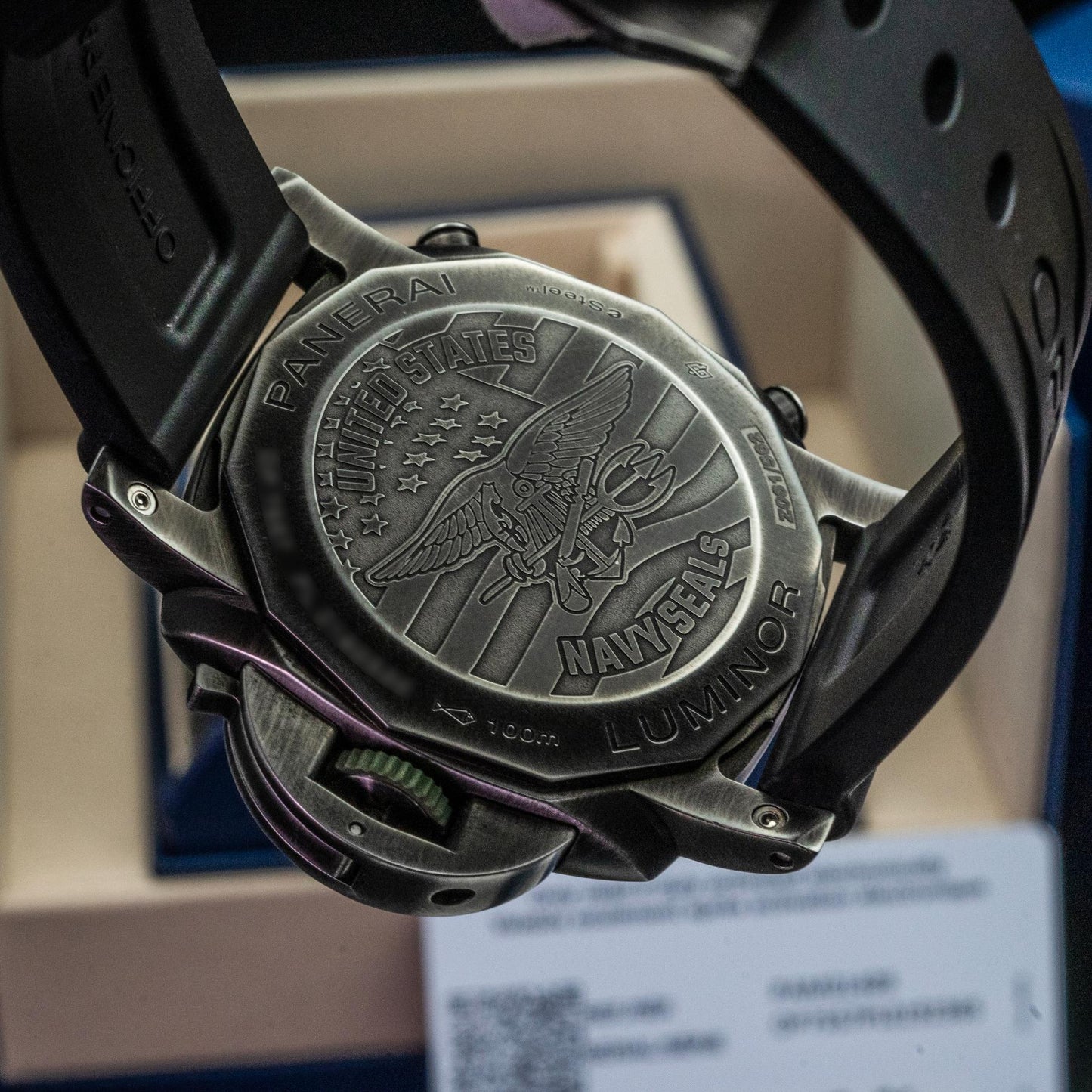 Panerai Luminor Chrono Navy SEALs PAM01409 44mm Steel Grey Dial 2023