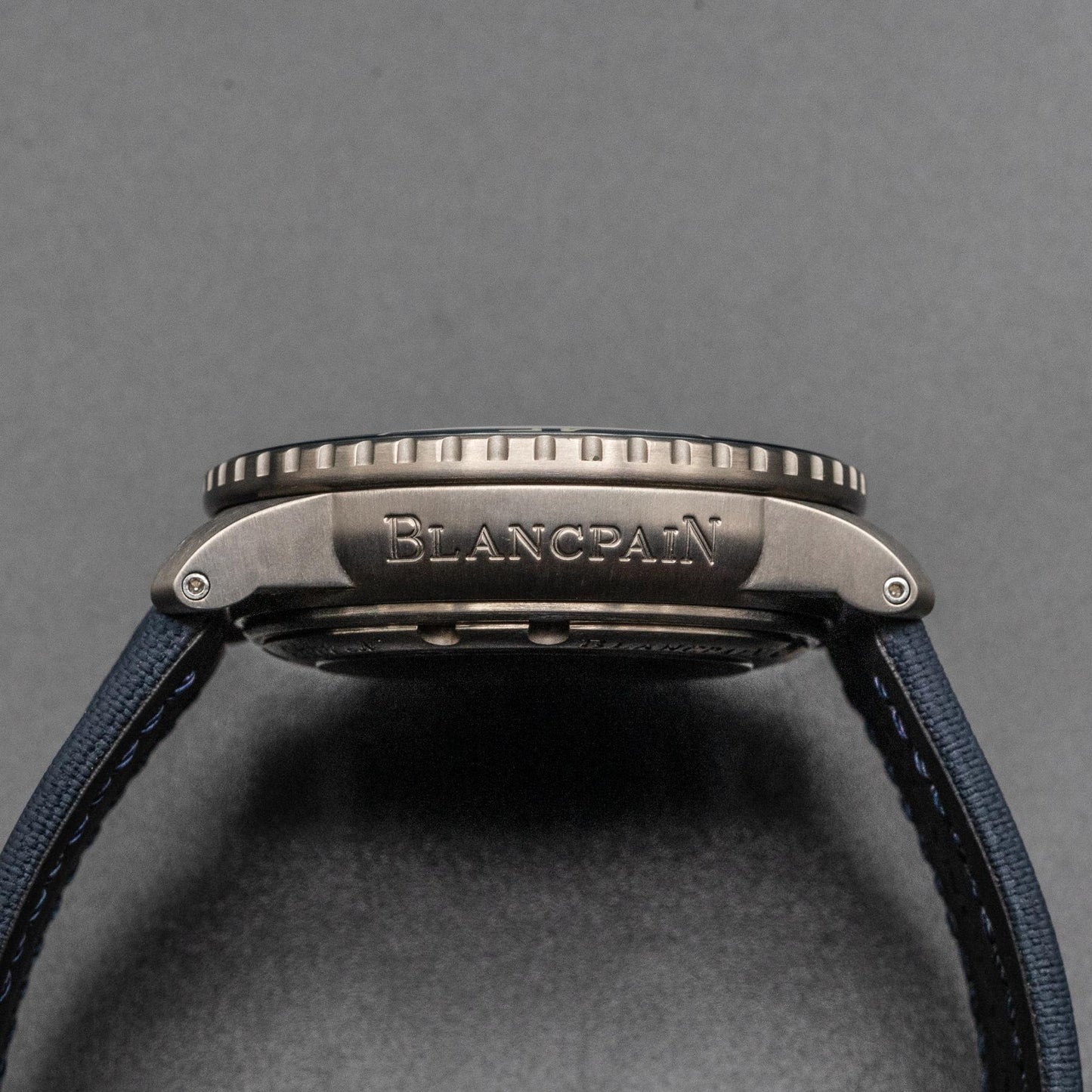 Blancpain Fifty Fathoms 5015-12B40-O52A 45mm Titanium Blue Dial Box Papers 2025