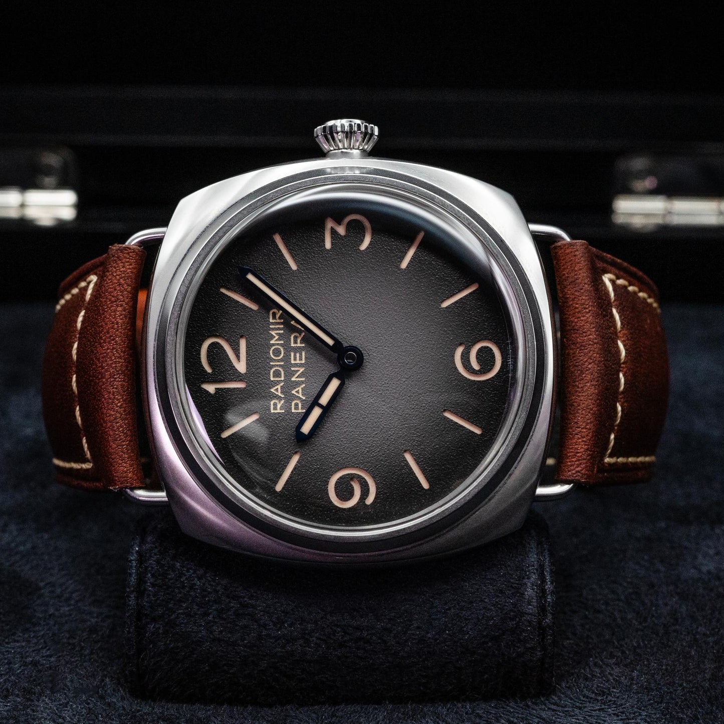 Panerai Radiomir Tre Giorni PAM01334 45mm Steel Black Dial Box Papers 2022