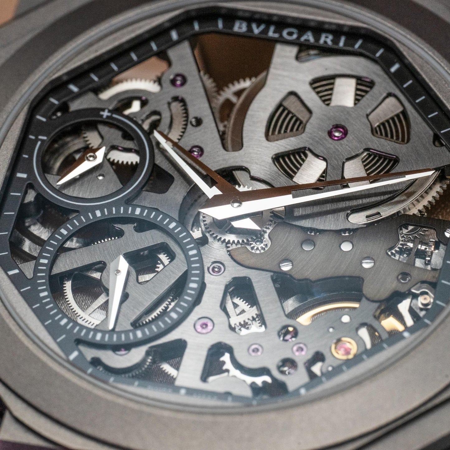 Bulgari Octo Finissimo Skeleton 102714 40mm Titanium Box Papers 2018
