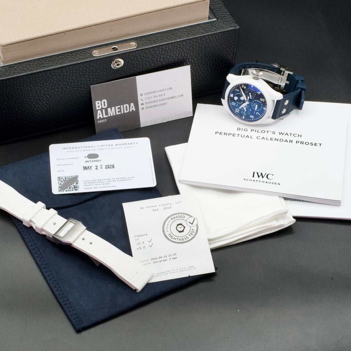 IWC Big Pilot Perpetual Calendar ProSet Le Petit Prince IW339601 Ceramic 43mm