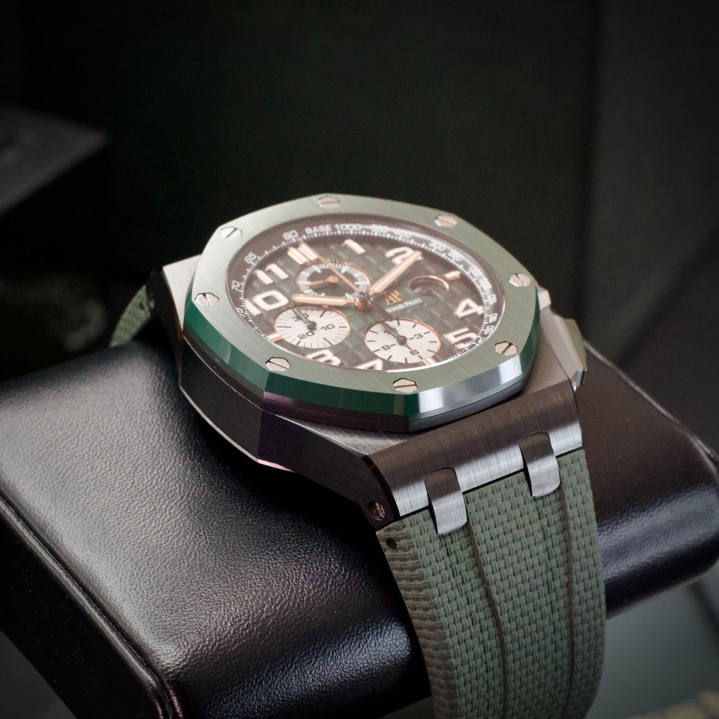 Audemars Piguet Royal Oak Offshore Chronograph 44mm Ceramic Green Dial 26405CE