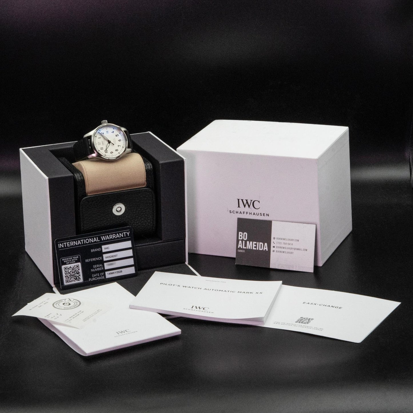 IWC Pilot's Watch Mark XX IW328207 40mm Steel Silver Dial Box Papers 2026