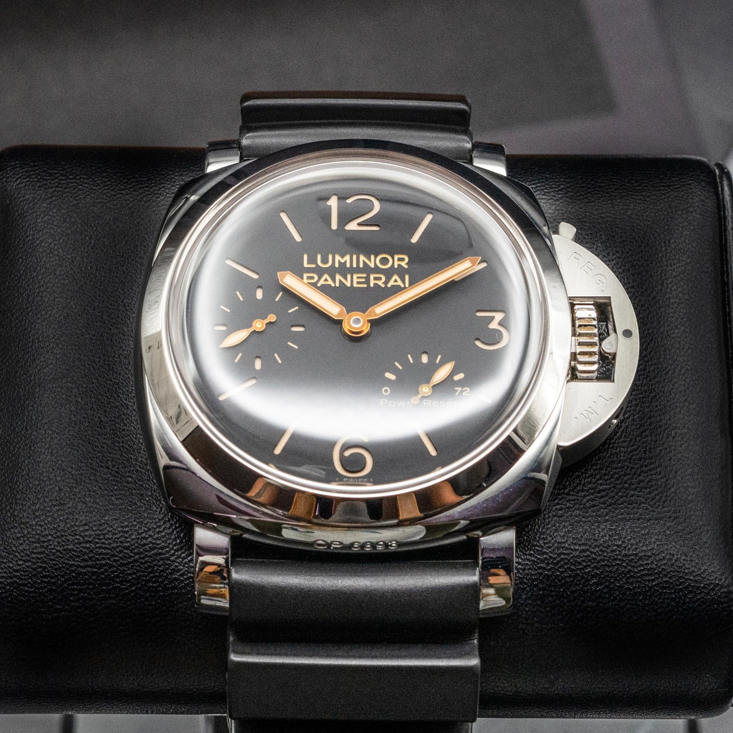 Panerai Luminor 1950 Power Reserve PAM00423 47mm Black Dial Box Papers 2016