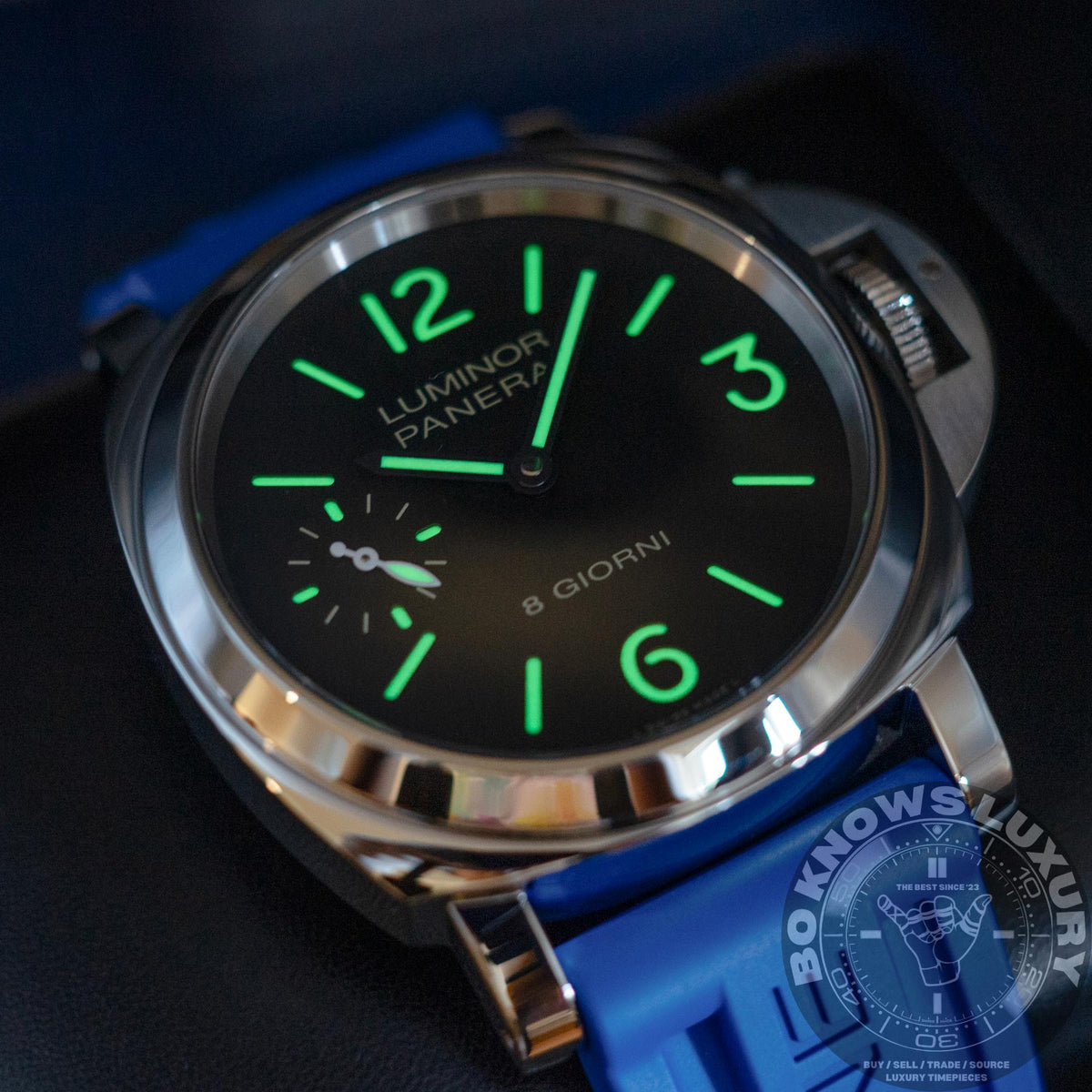Panerai Luminor 8 Giorni PAM00915 44mm Steel Black Dial 8 Days Box Papers 2026