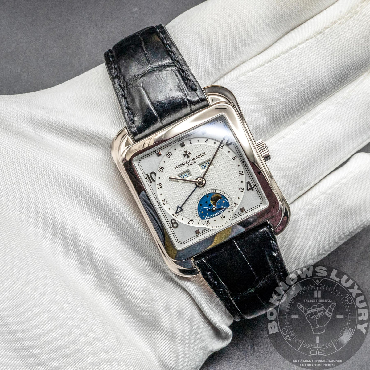 Vacheron Constantin Toledo 1952 47300/000G White Gold Moonphase Box Papers 2004