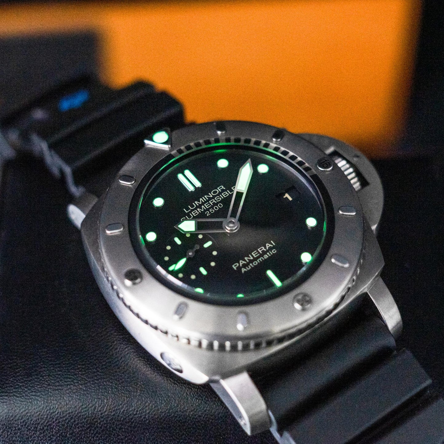 Panerai Submersible 1950 2500m PAM00364 Titanium Lumes
