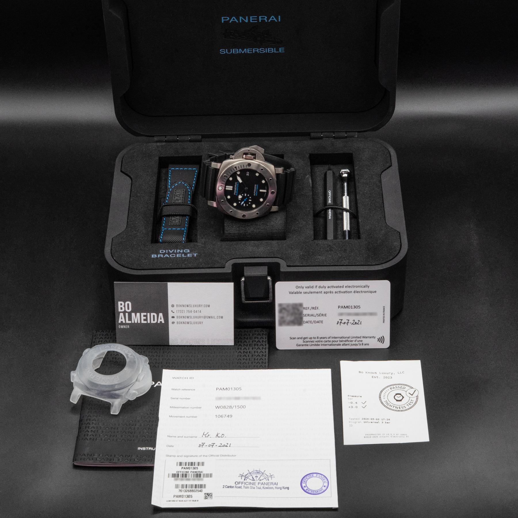 Panerai Luminor Submersible PAM01305