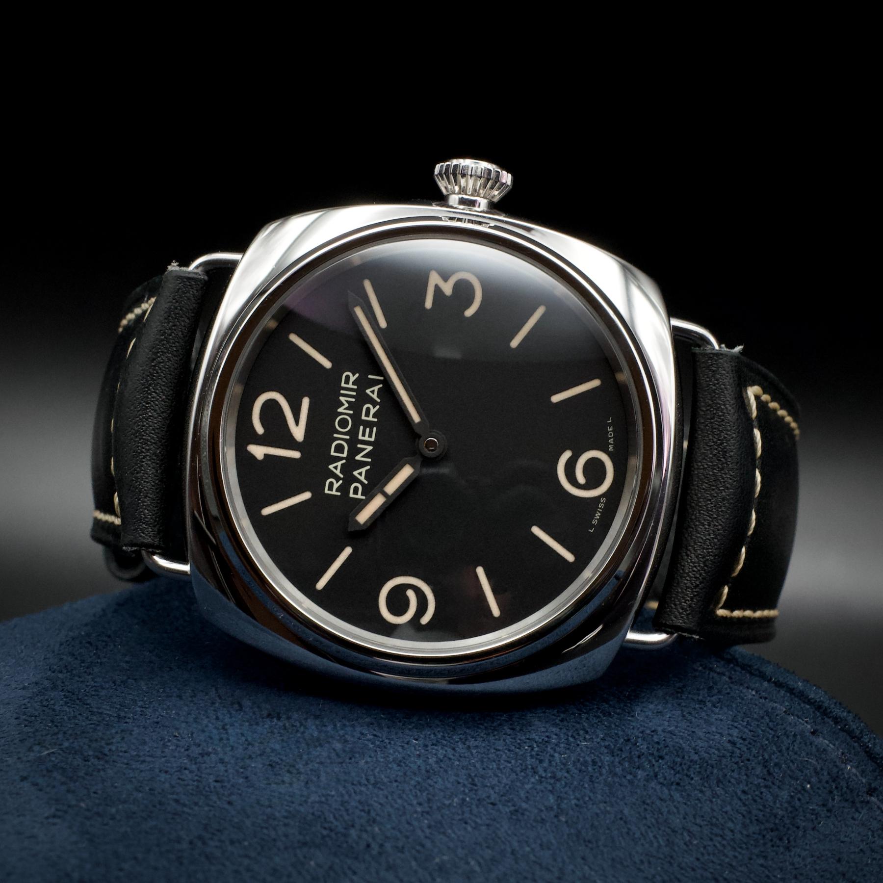 Panerai PAM01382 Radiomir Officine 45mm Steel Black Dial 2025