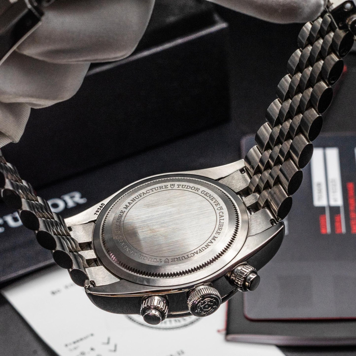 Tudor Black Bay Chrono M79360B-0002 Caseback