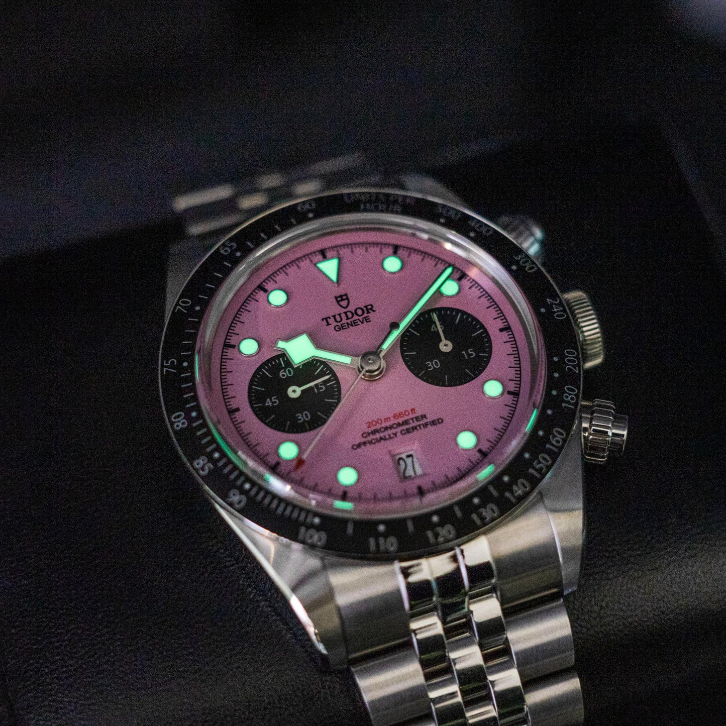 Tudor Black Bay Chrono Pink M79360N-0019 41mm Lumes