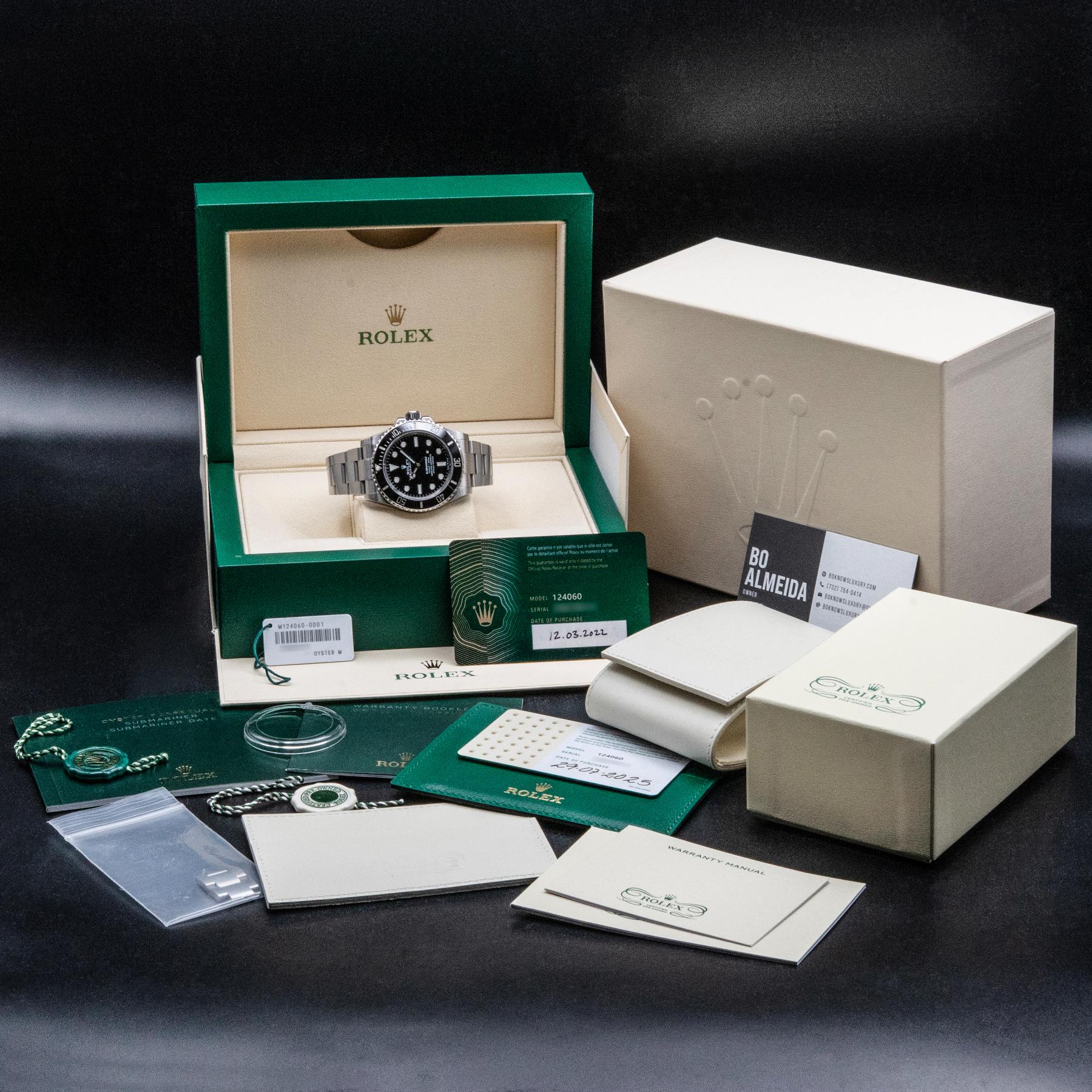 Rolex Submariner No Date 124060 41mm