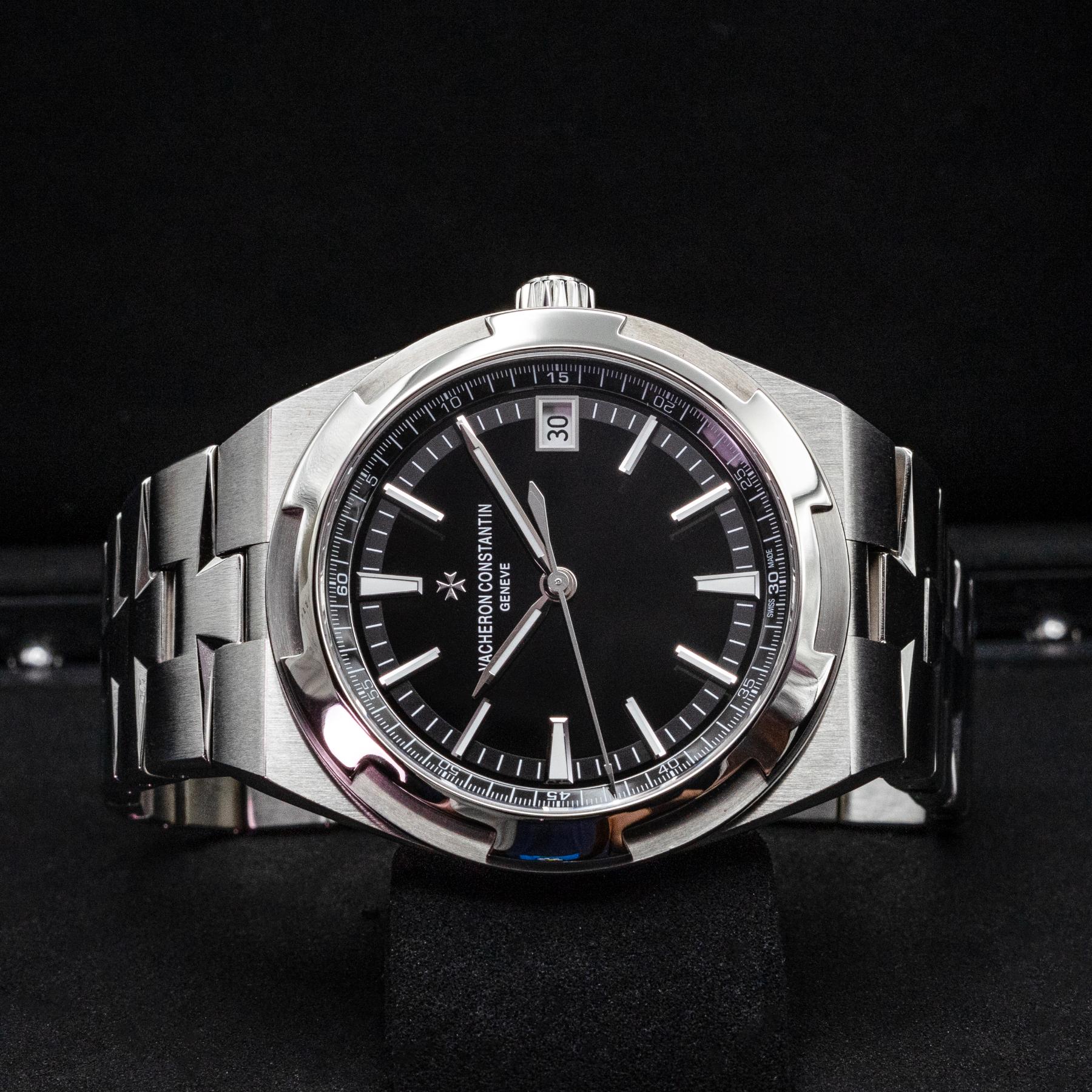 Vacheron Constantin Overseas 4500V/110A-B483 41mm Steel Black Box Papers 2022