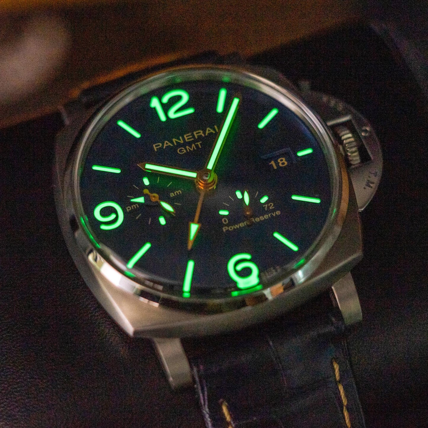 Panerai Luminor Due GMT Power Reserve PAM00964 Lumes