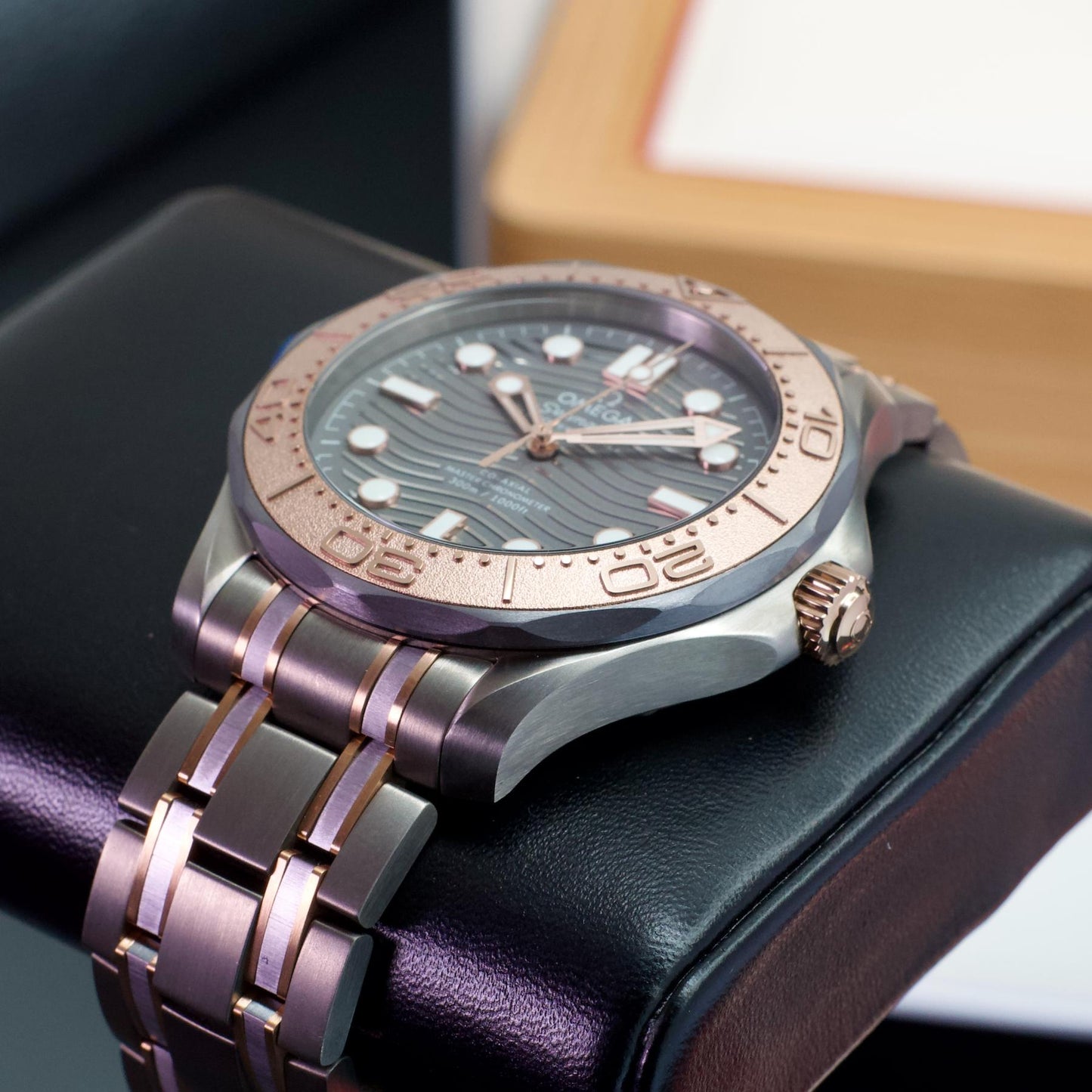 Omega Seamaster Diver 300M 25th Anniversary Limited Edition 42mm Titanium Box Papers