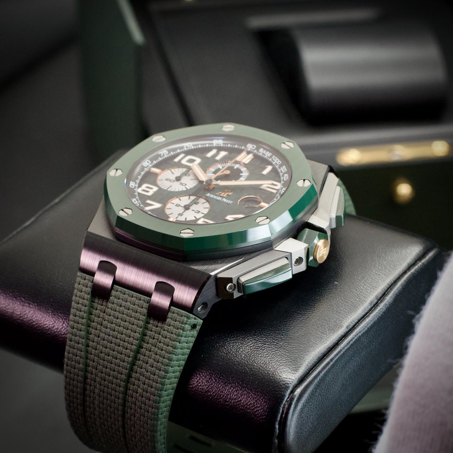 Audemars Piguet Royal Oak Offshore Chronograph 44mm Ceramic Green Dial 26405CE