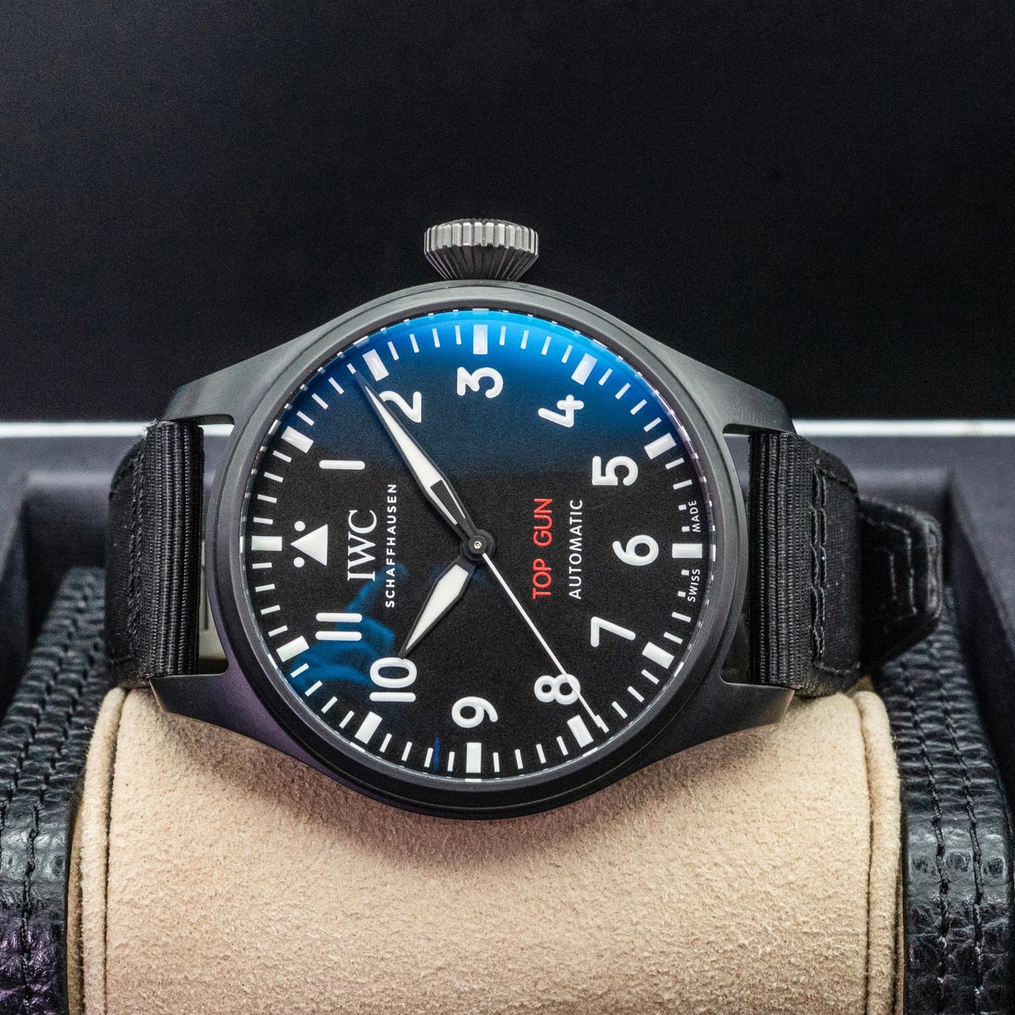 IWC Big Pilot's Watch 43 Top Gun IW329801 Ceramic Black Box Papers 2022