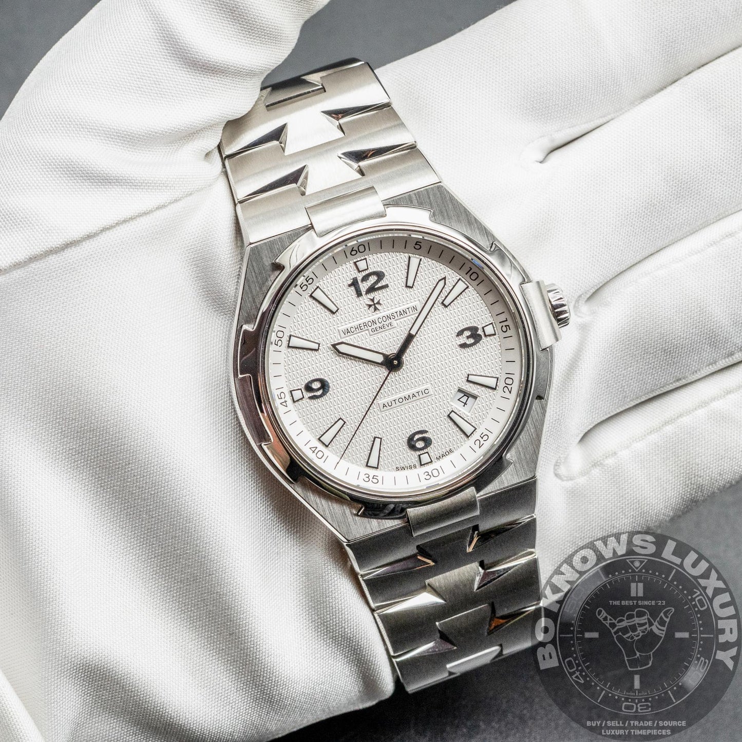 Vacheron Constantin Overseas 47040 B01A-9093 42mm Steel Silver Dial 2015