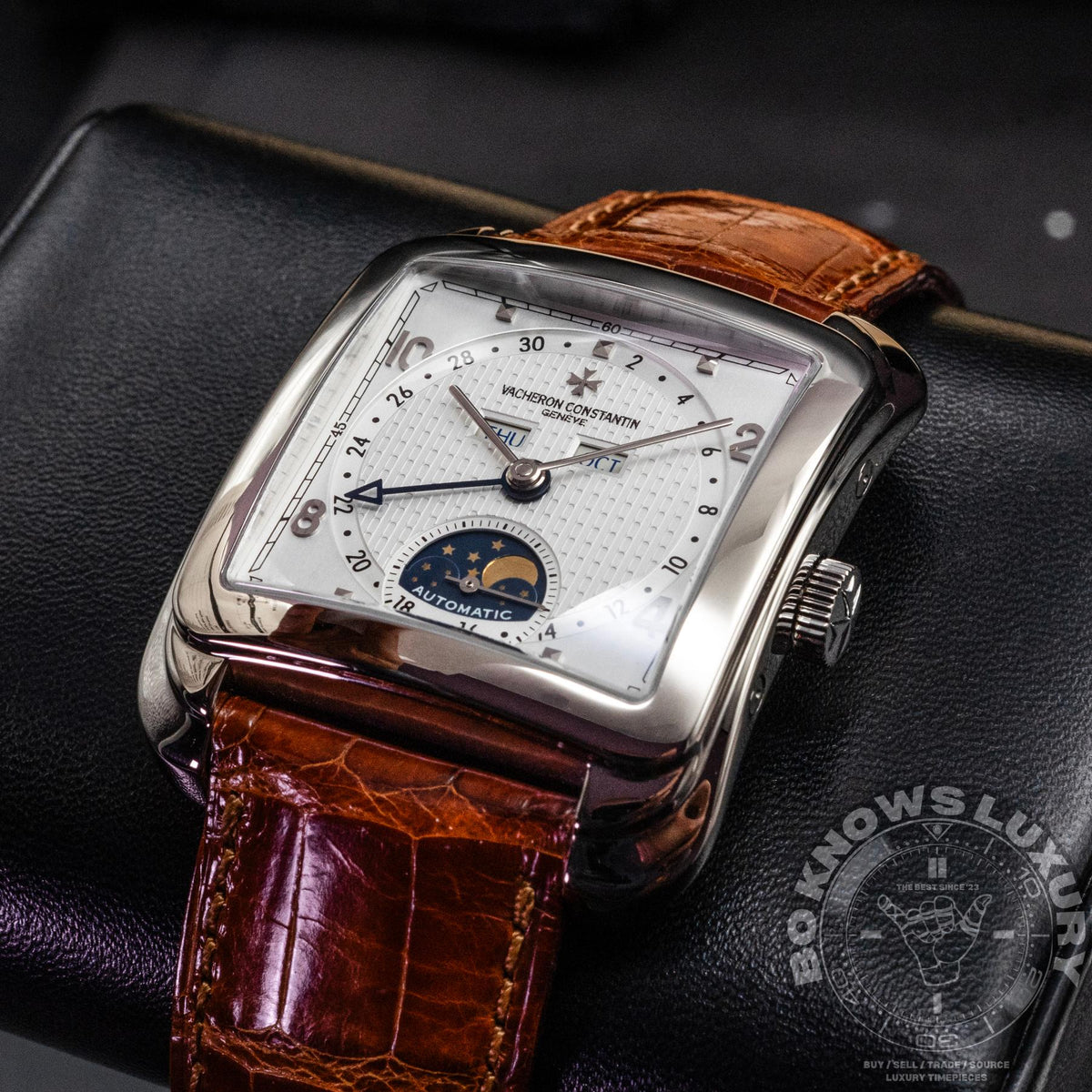 Vacheron Constantin Toledo 1952 47300/000G White Gold Moonphase Box Papers 2004