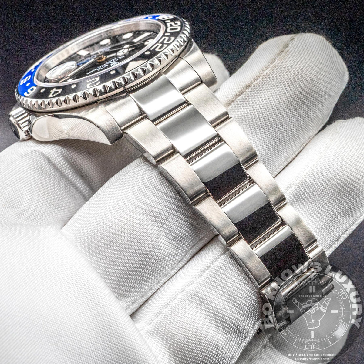 Rolex GMT-Master II Batman 116710BLNR 40mm Steel Black Dial Oyster Watch Only