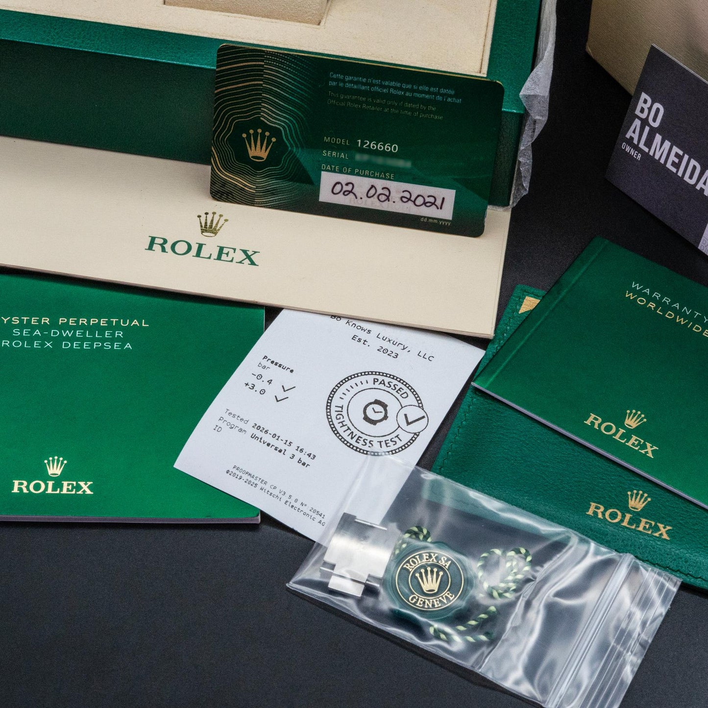 Rolex Sea-Dweller Deepsea 126660 2021