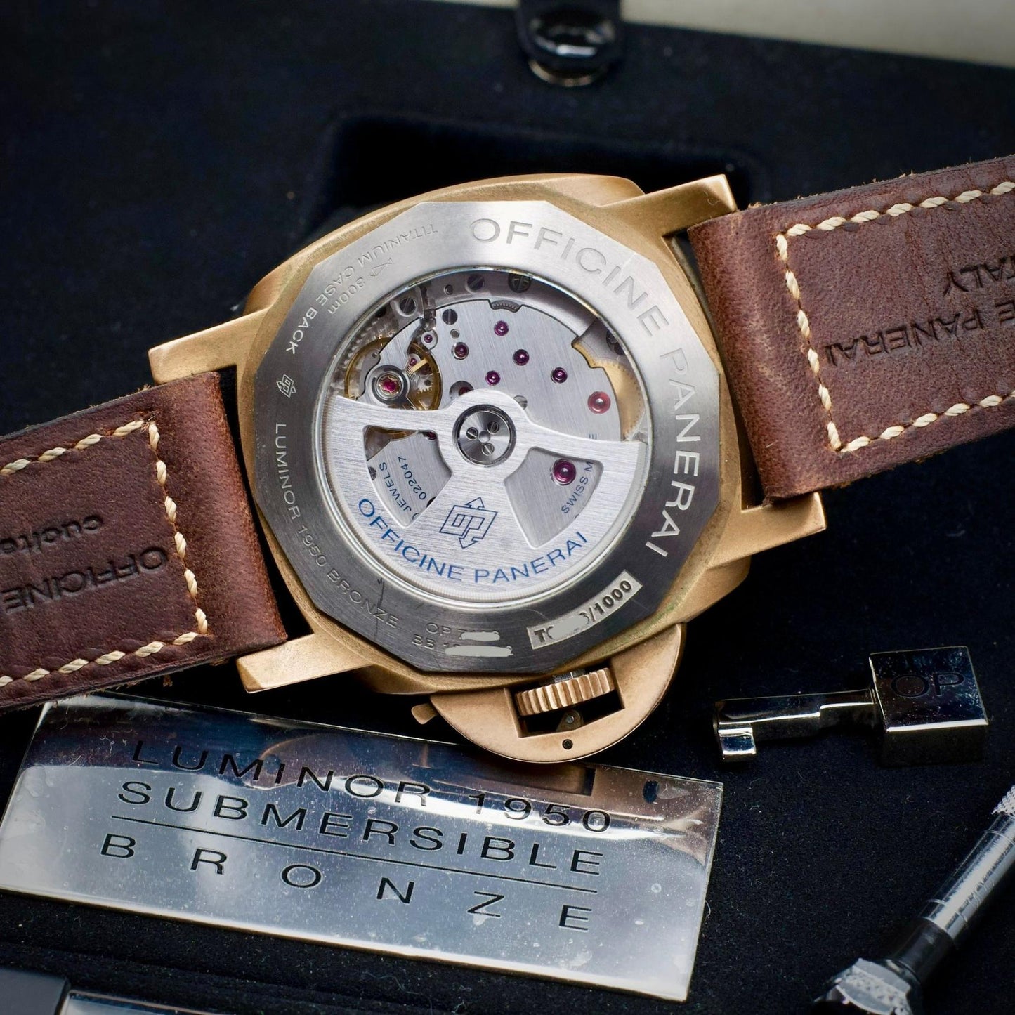 Panerai Luminor Submersible Bronzo Limited Edition of 1000 Blue Dial 47 PAM00671