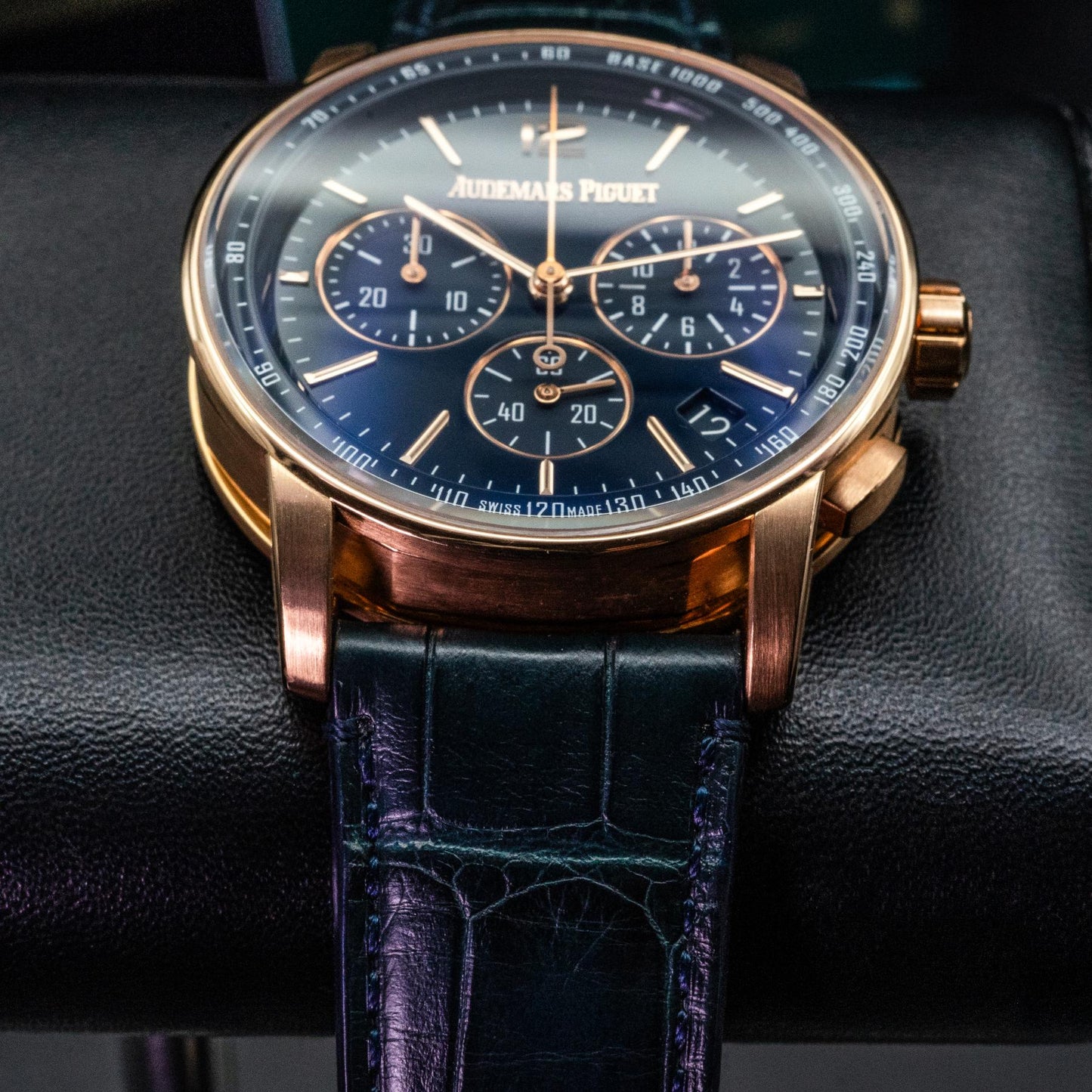 Audemars Piguet Code 11.59 26393OR Chronograph 41mm Rose Gold Blue Dial 2020