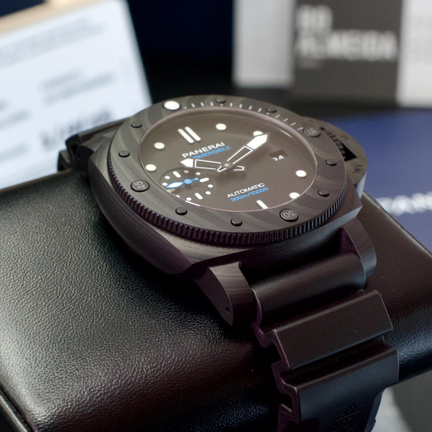 Panerai Submersible Carbotech PAM02231 42mm Black Dial Box Papers 2025