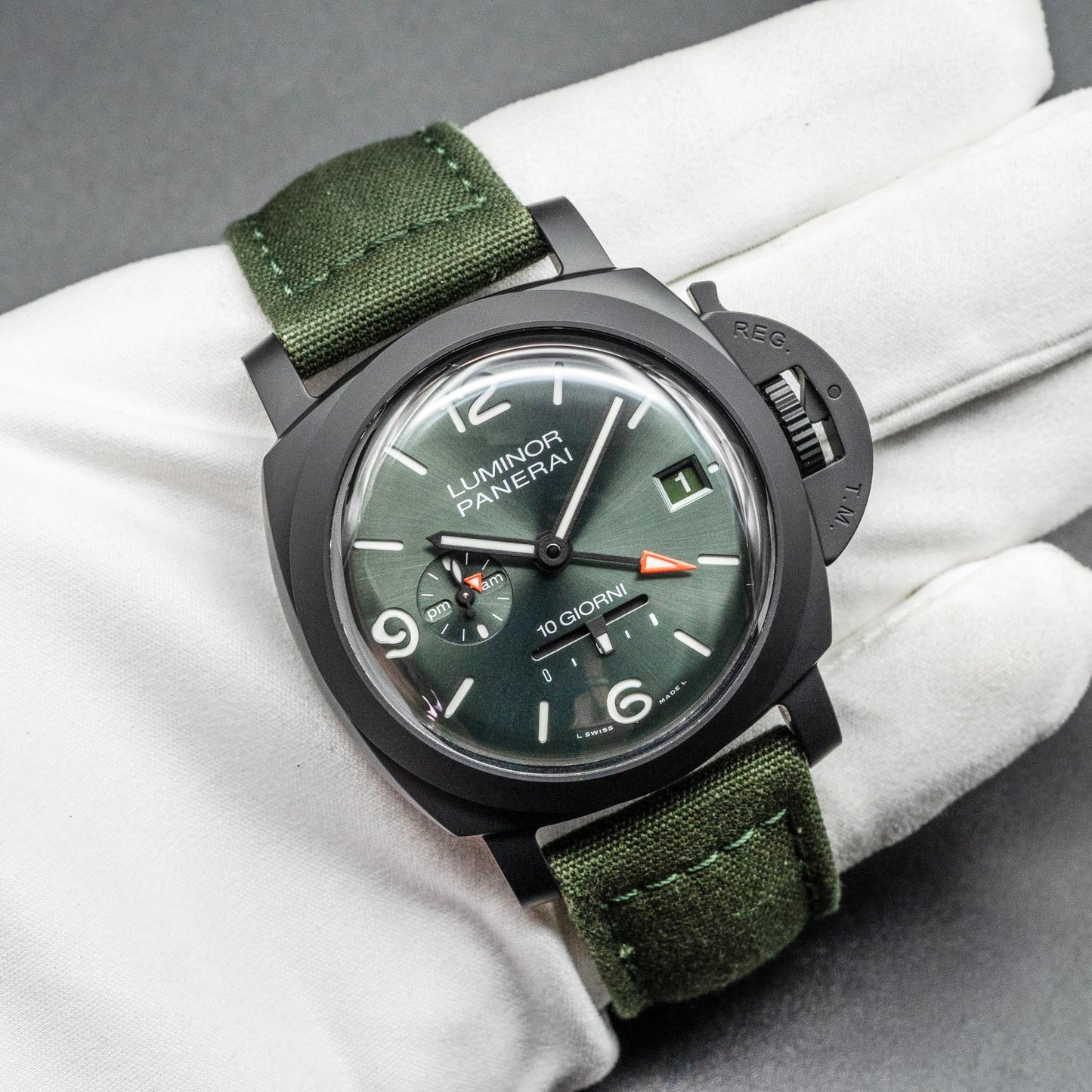 PAM01483 Black Ceramic Green