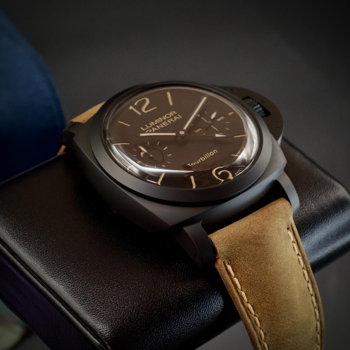 Panerai Luminor 1950 Tourbillon GMT PAM00396 48mm Ceramic Ltd 100 Pcs