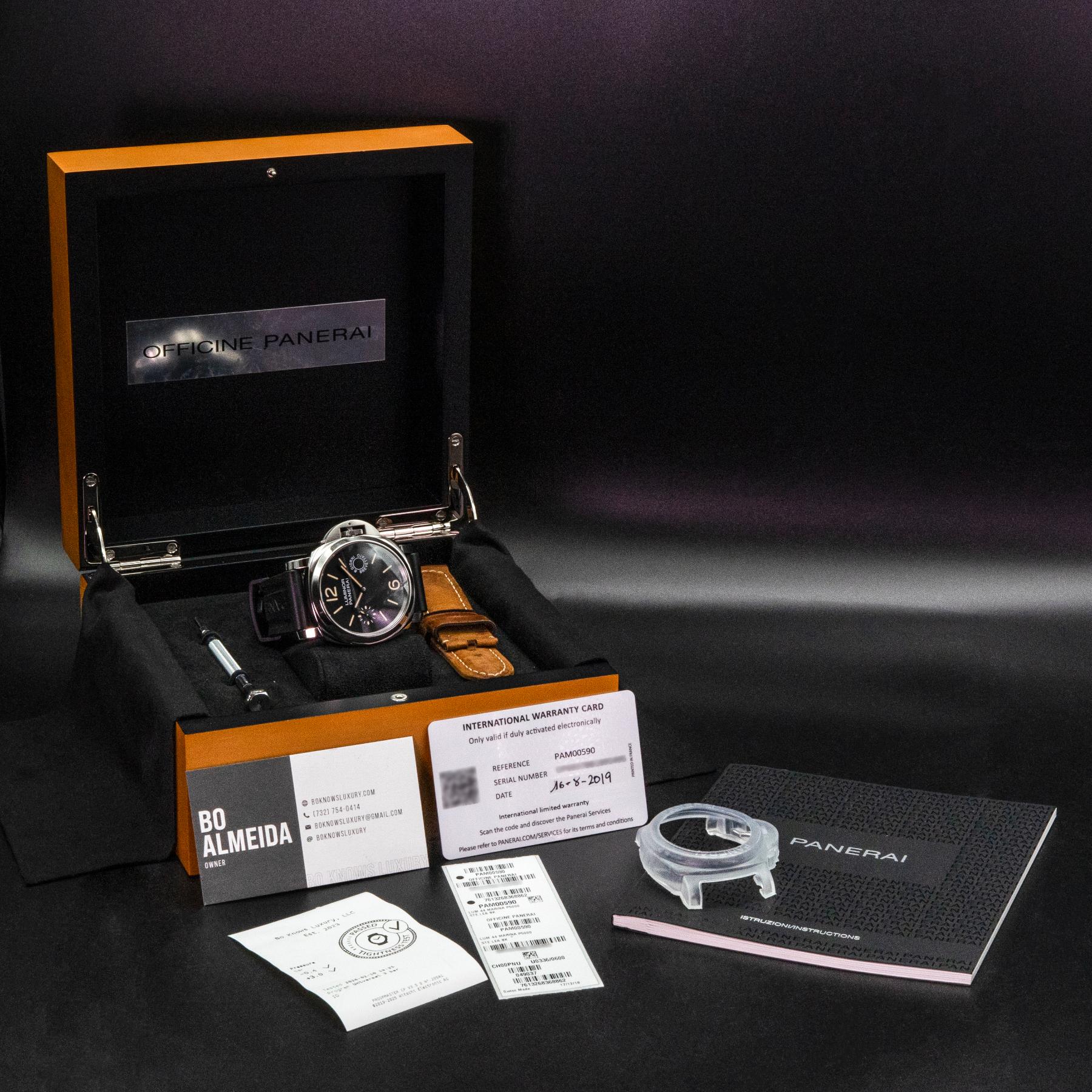 PAM00590 44mm Steel